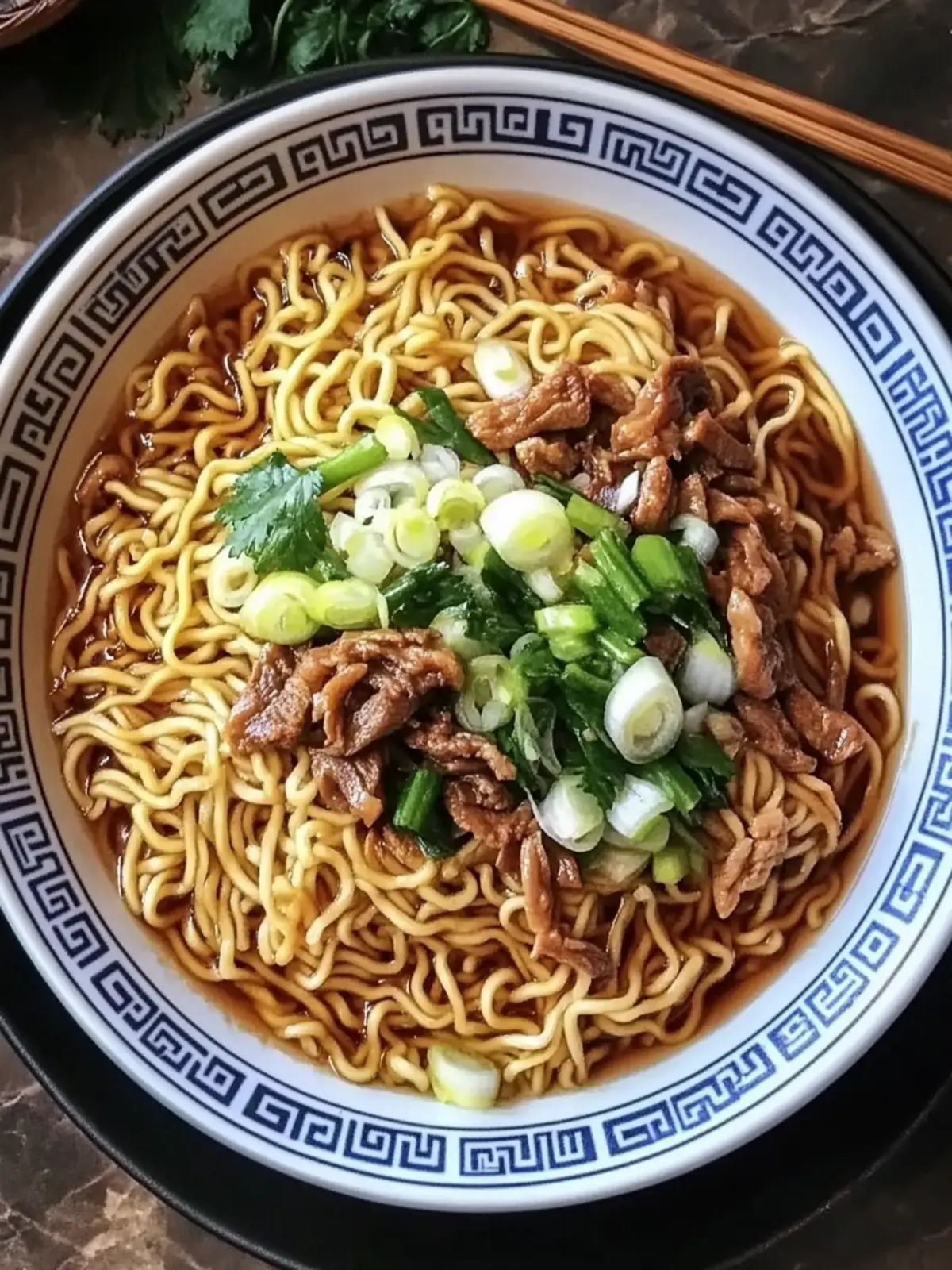 Shanghai-Style New Year Noodles with Pork