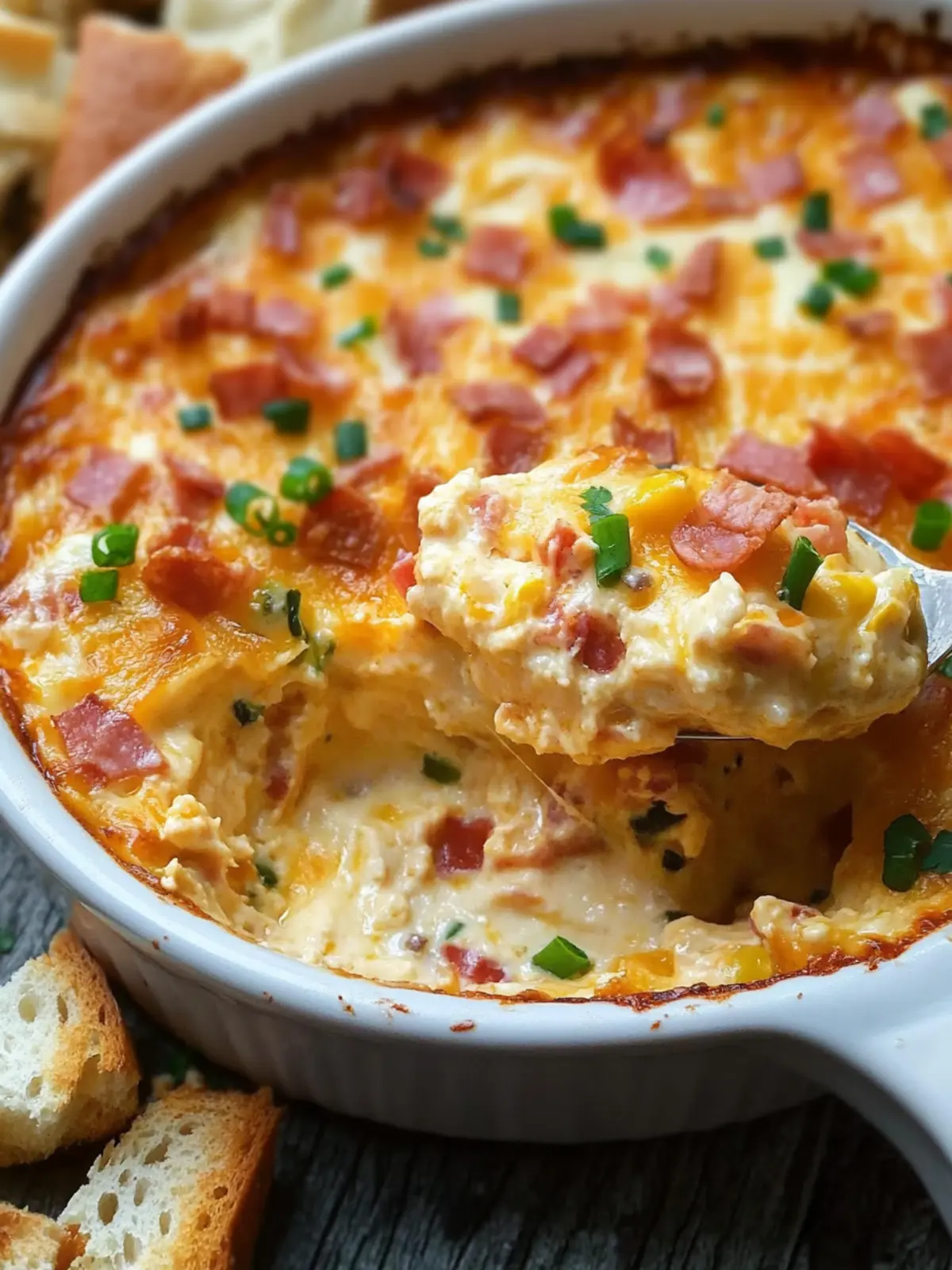 Mardi Gras Hot Muffuletta Dip