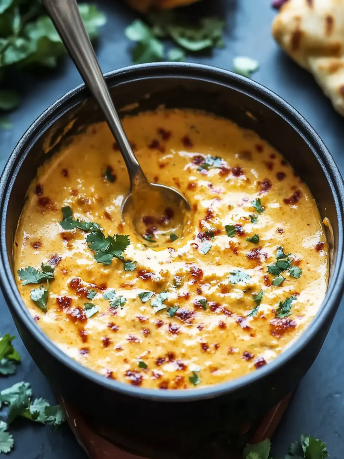 Spicy Pav Bhaji Fondue