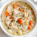 Creamy Chicken and Rice Soup