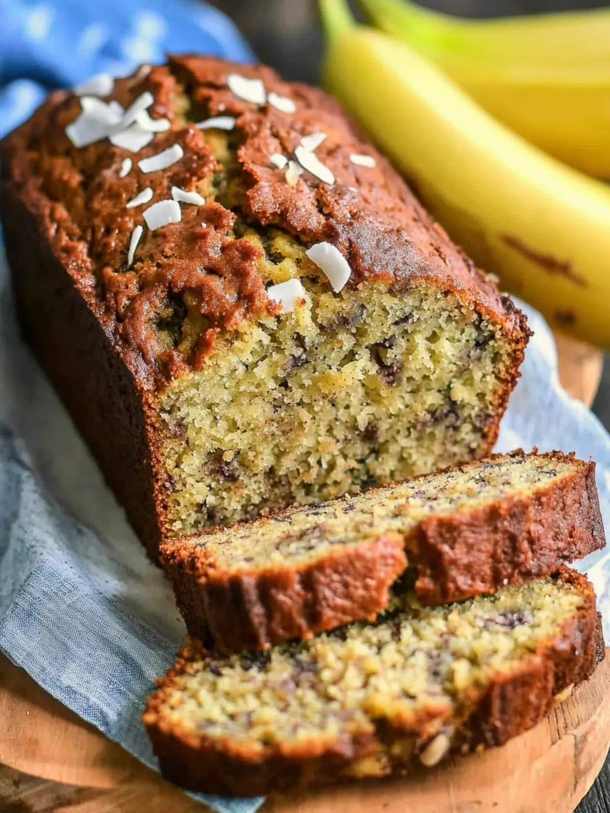 Coconut Banana Bread