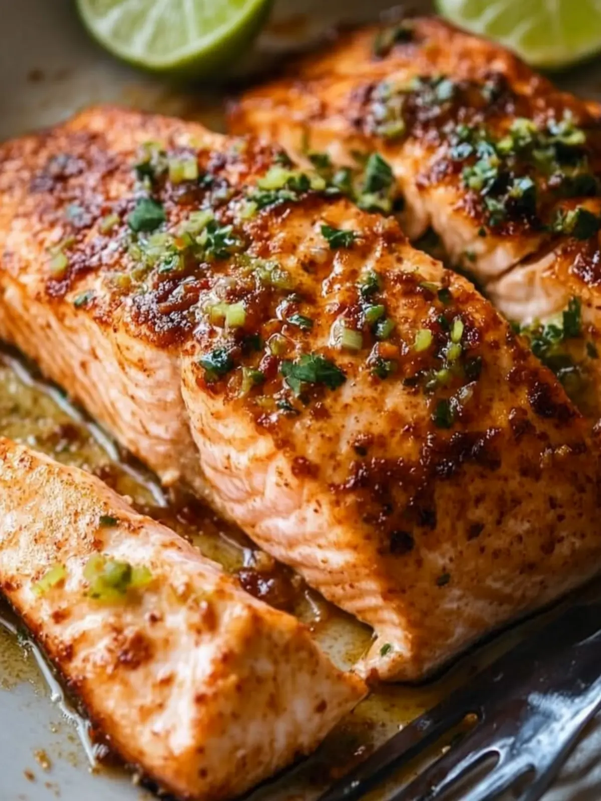 Oven Baked Chili Lime Salmon