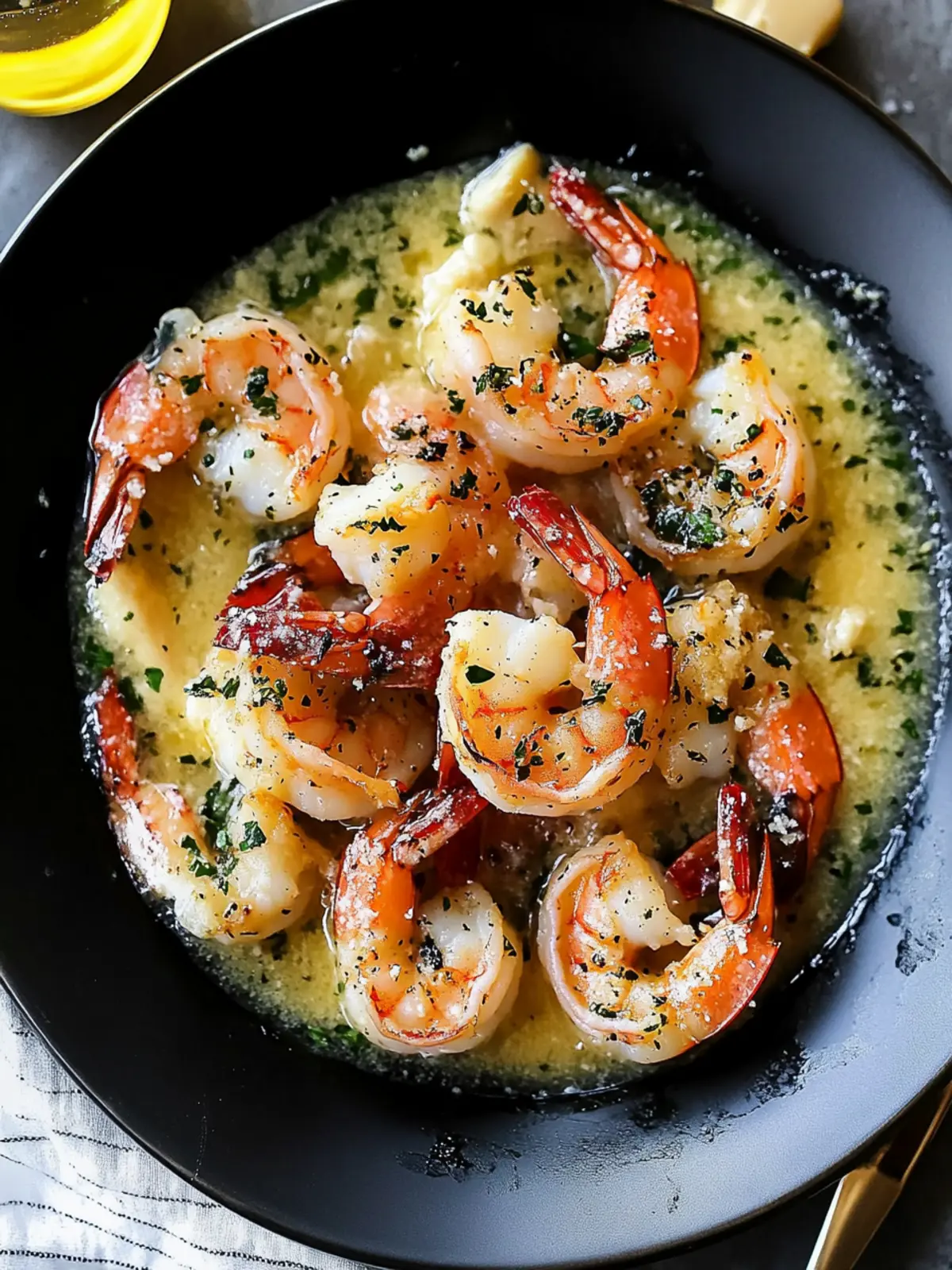 Prosecco Butter Poached Shrimp
