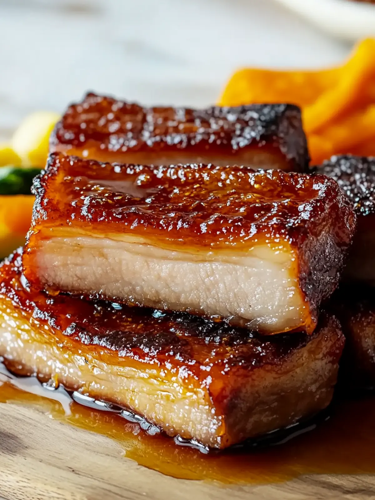 Honey Glazed Pork Belly