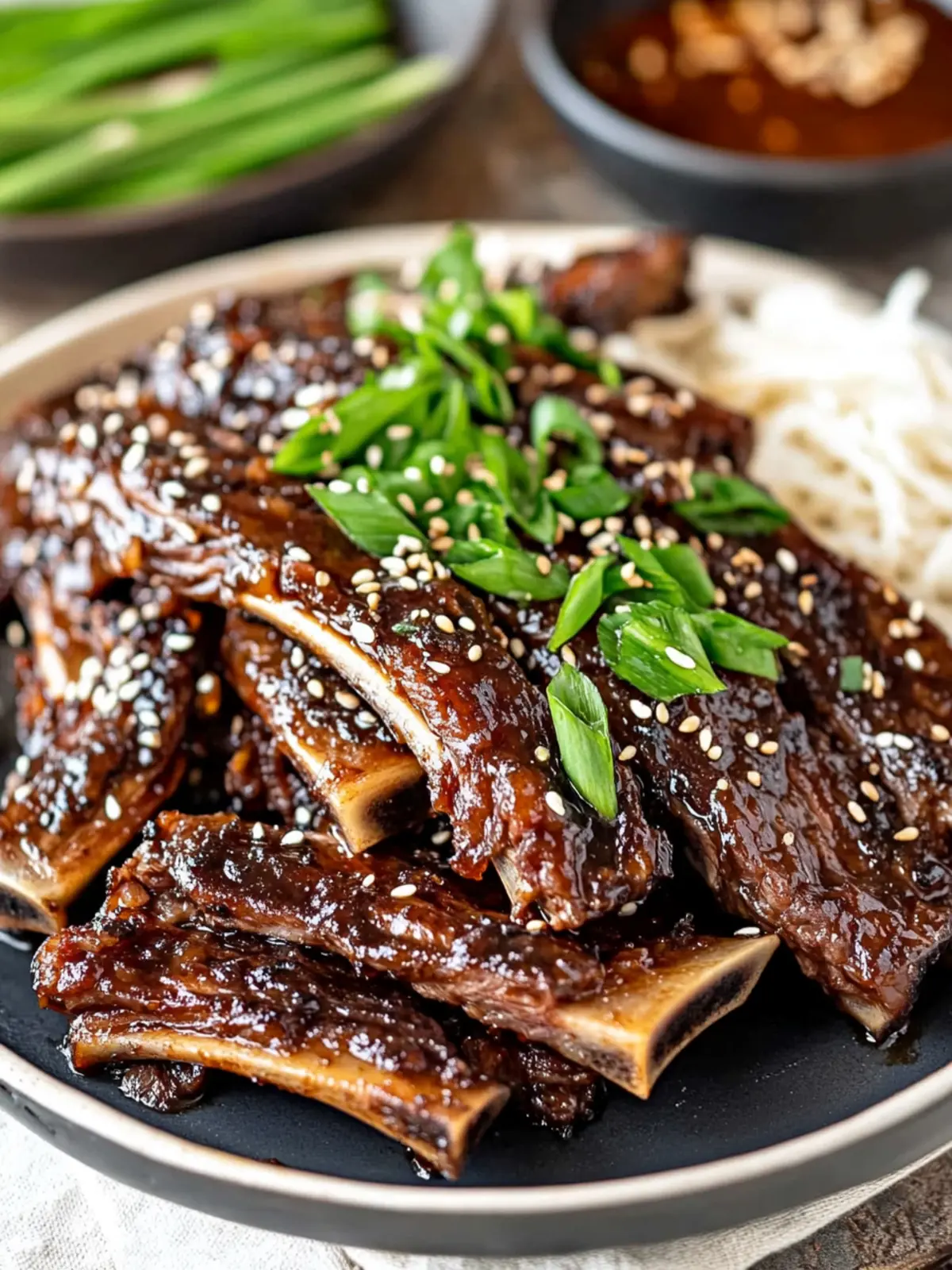 Slow Cooker Korean Beef Short Ribs