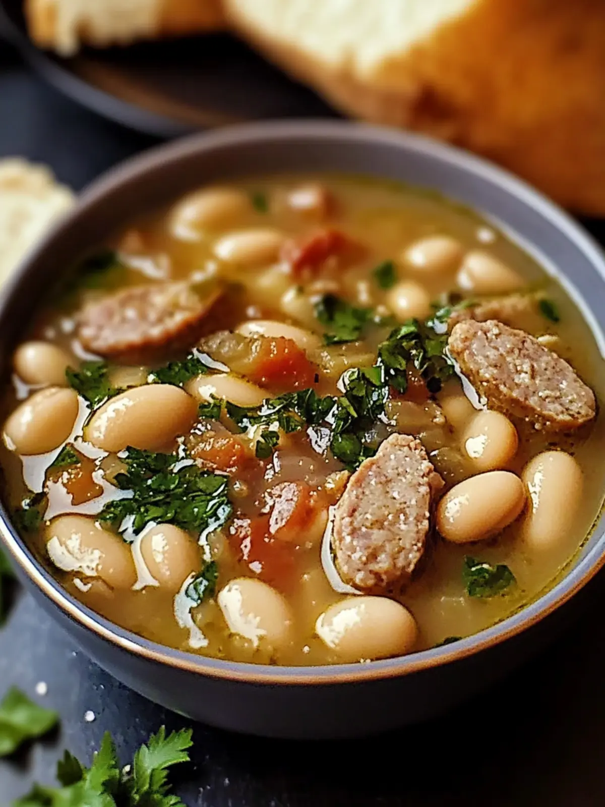Sausage and White Bean Soup