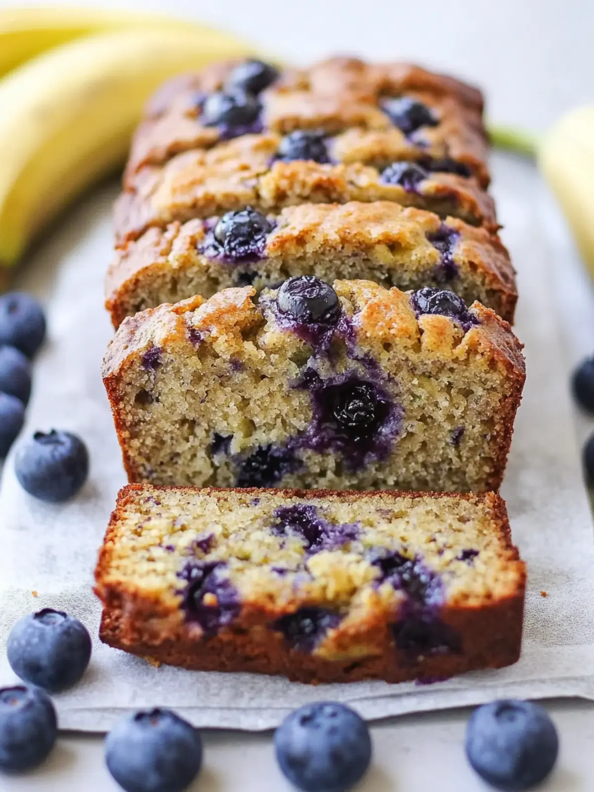 Blueberry Banana Zucchini Bread
