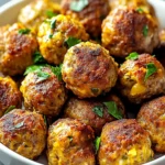 Golden-Brown Baked Sausage Balls
