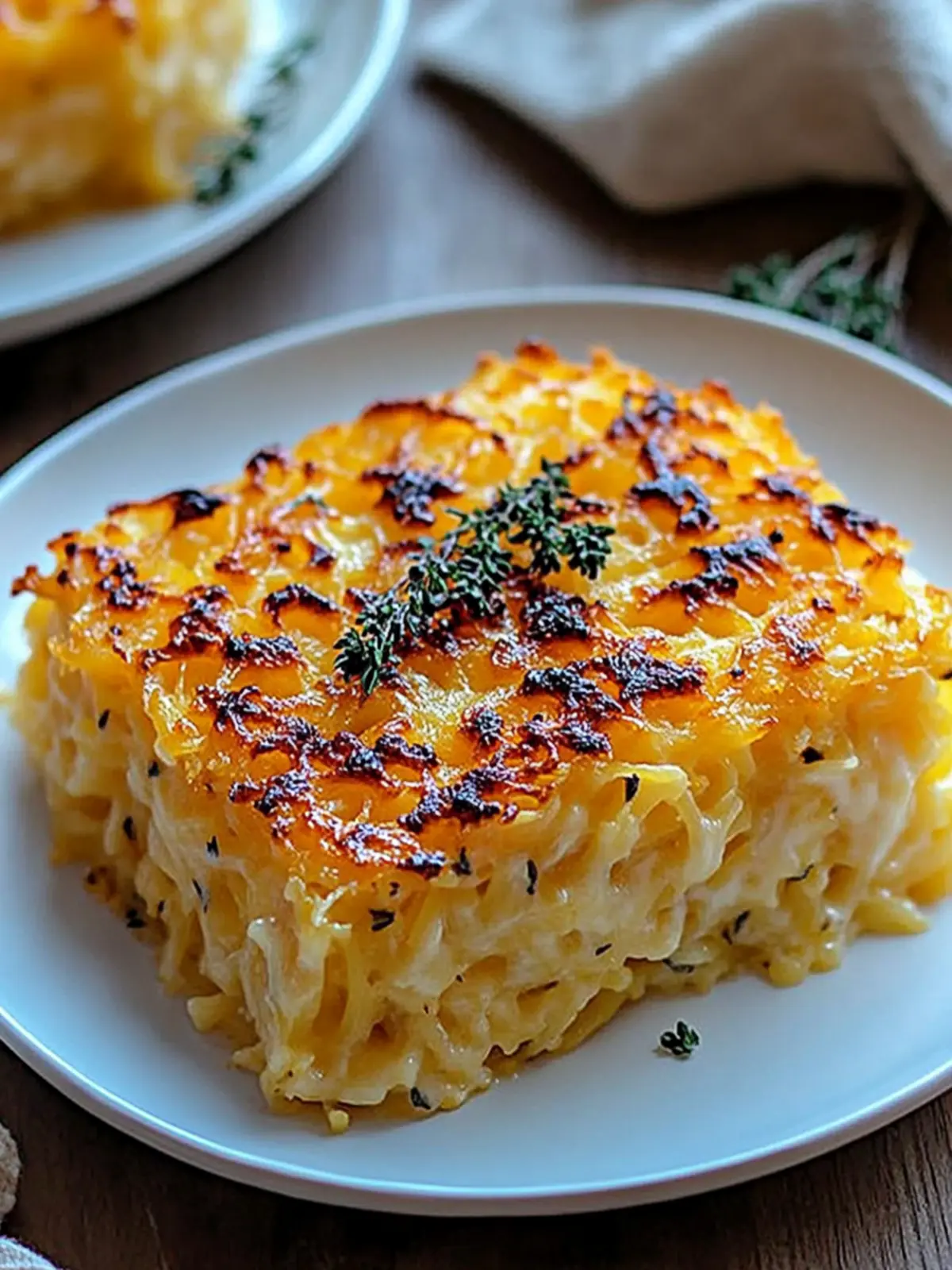 Spaghetti Squash Au Gratin