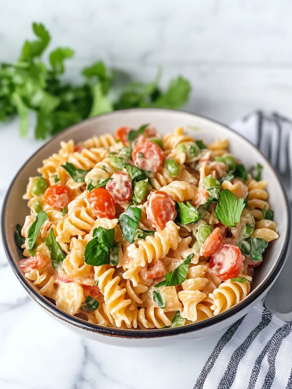 French Dressing Pasta Salad