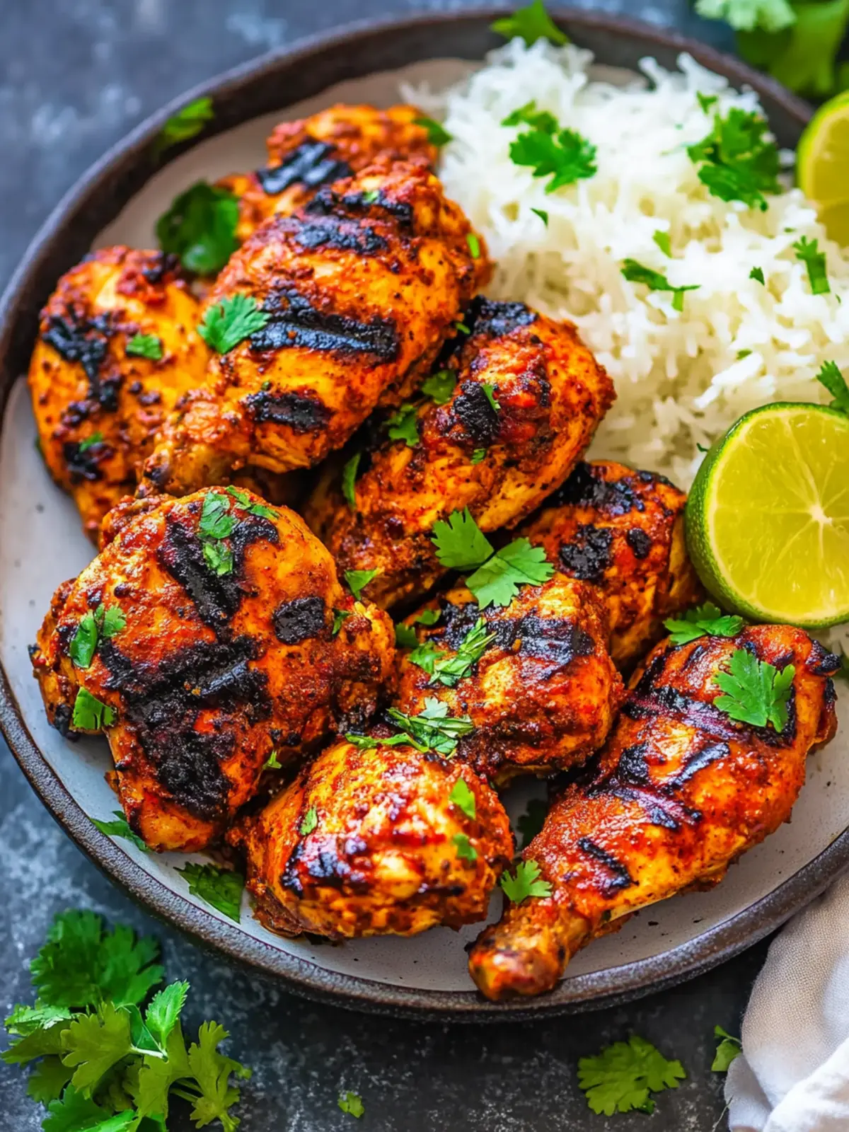 Grilled Tandoori Chicken