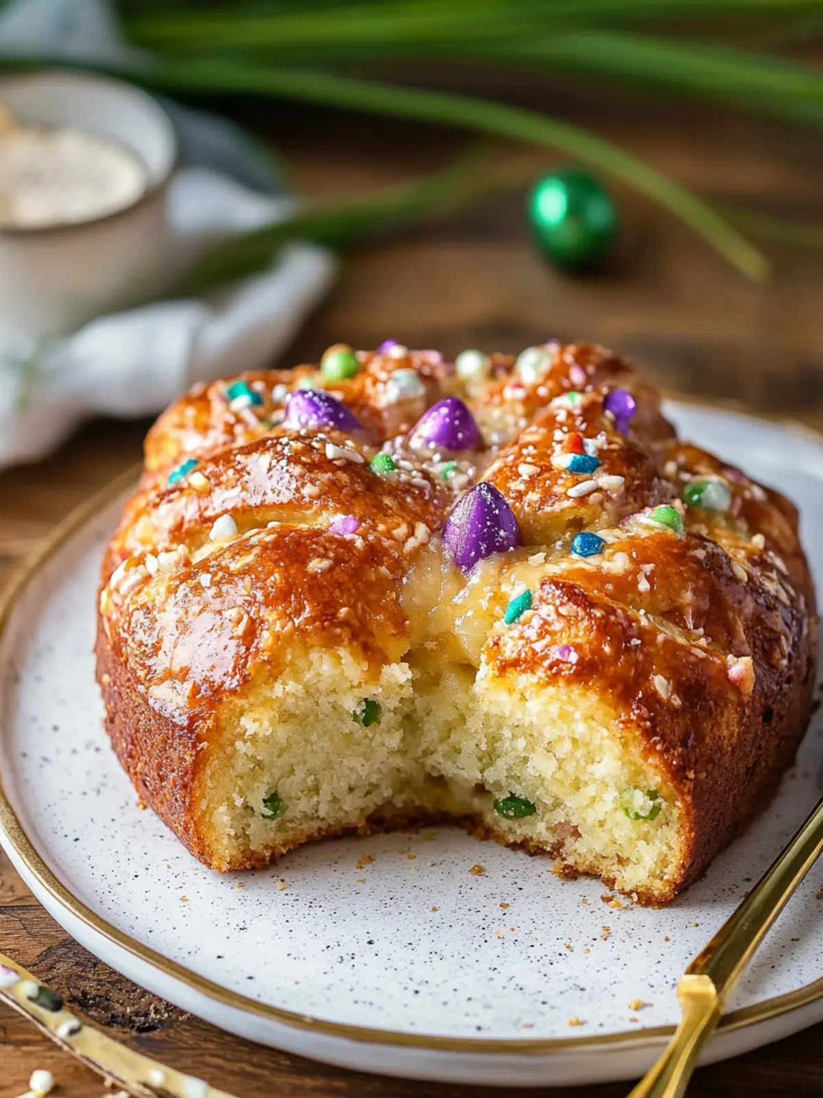 Boudin King Cake