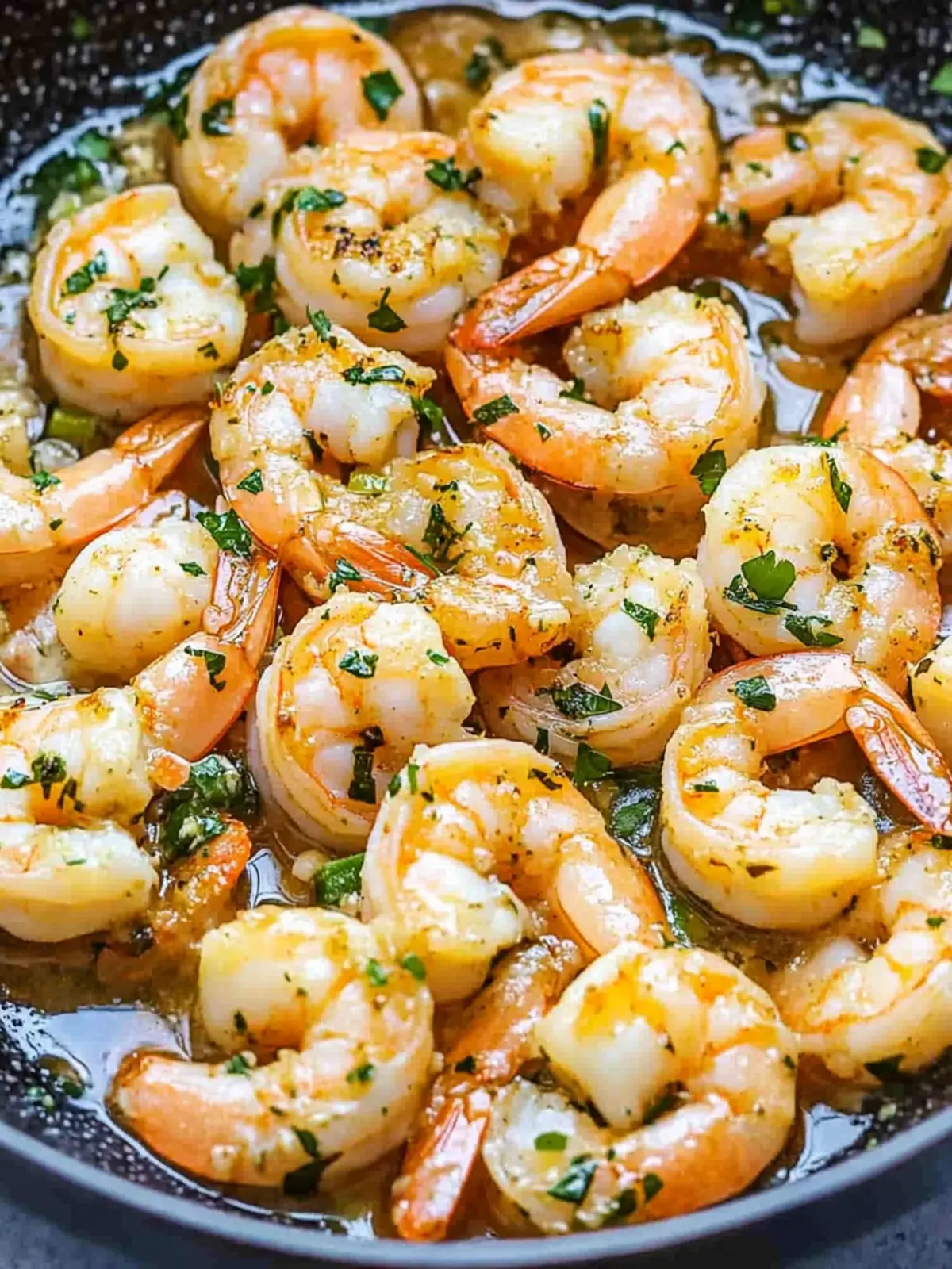 Healthy Shrimp Scampi