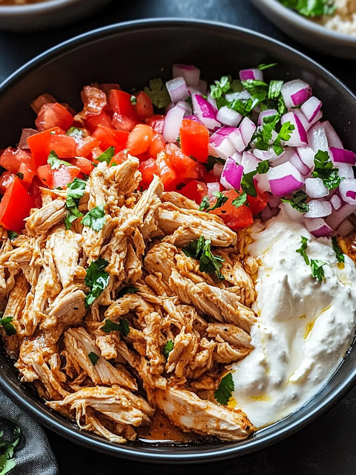 Slow Cooker Chicken Shawarma