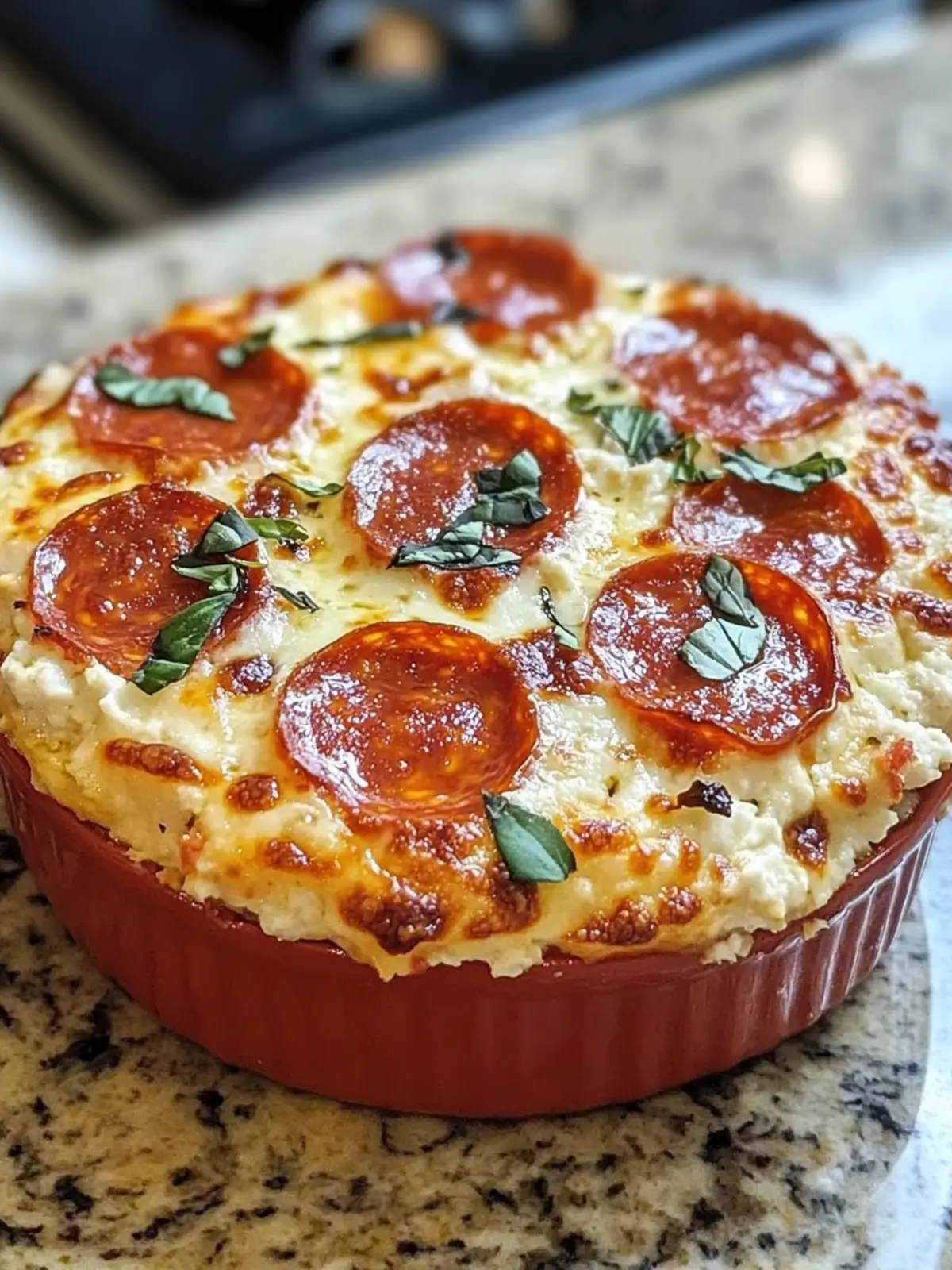 Cottage Cheese Pizza Bowl