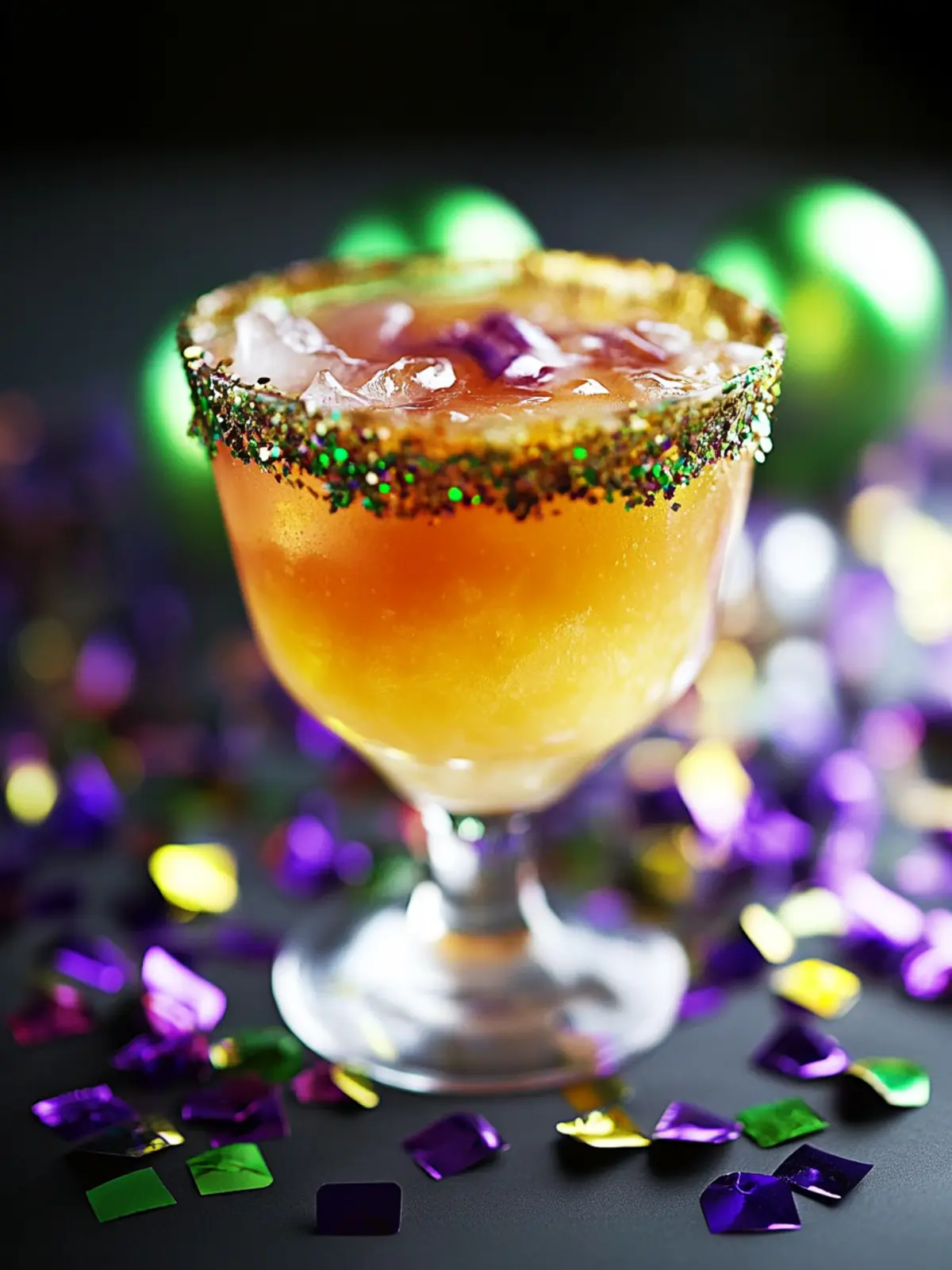 Mardi Gras Melonade Cocktail