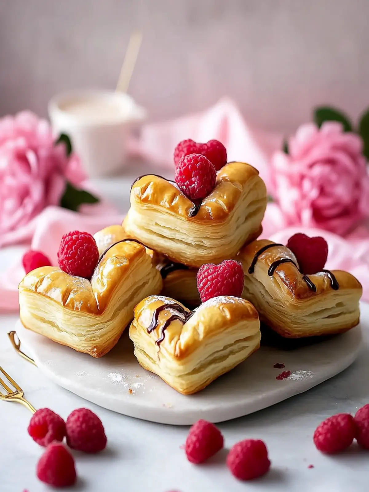 Puff Pastry Hearts