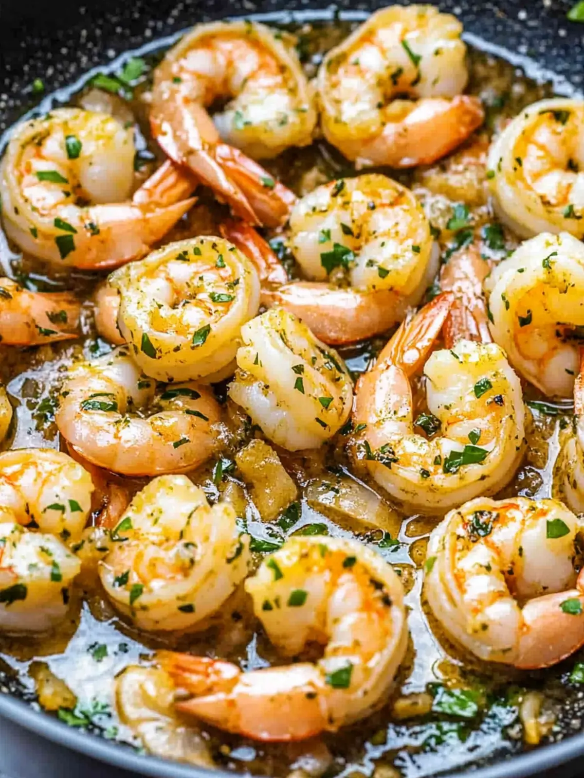 Healthy Shrimp Scampi