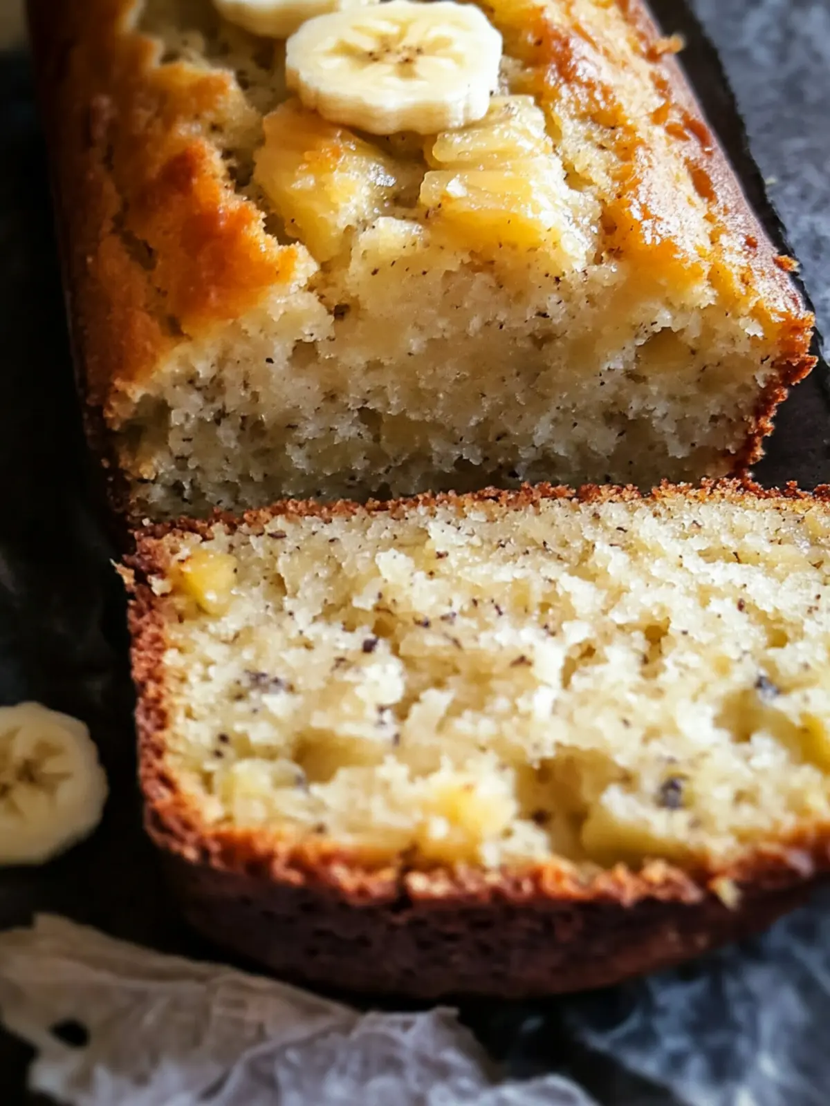 Moist Pineapple Banana Bread