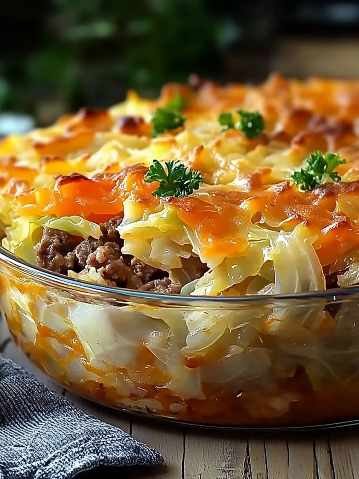 Cabbage Beef Bake
