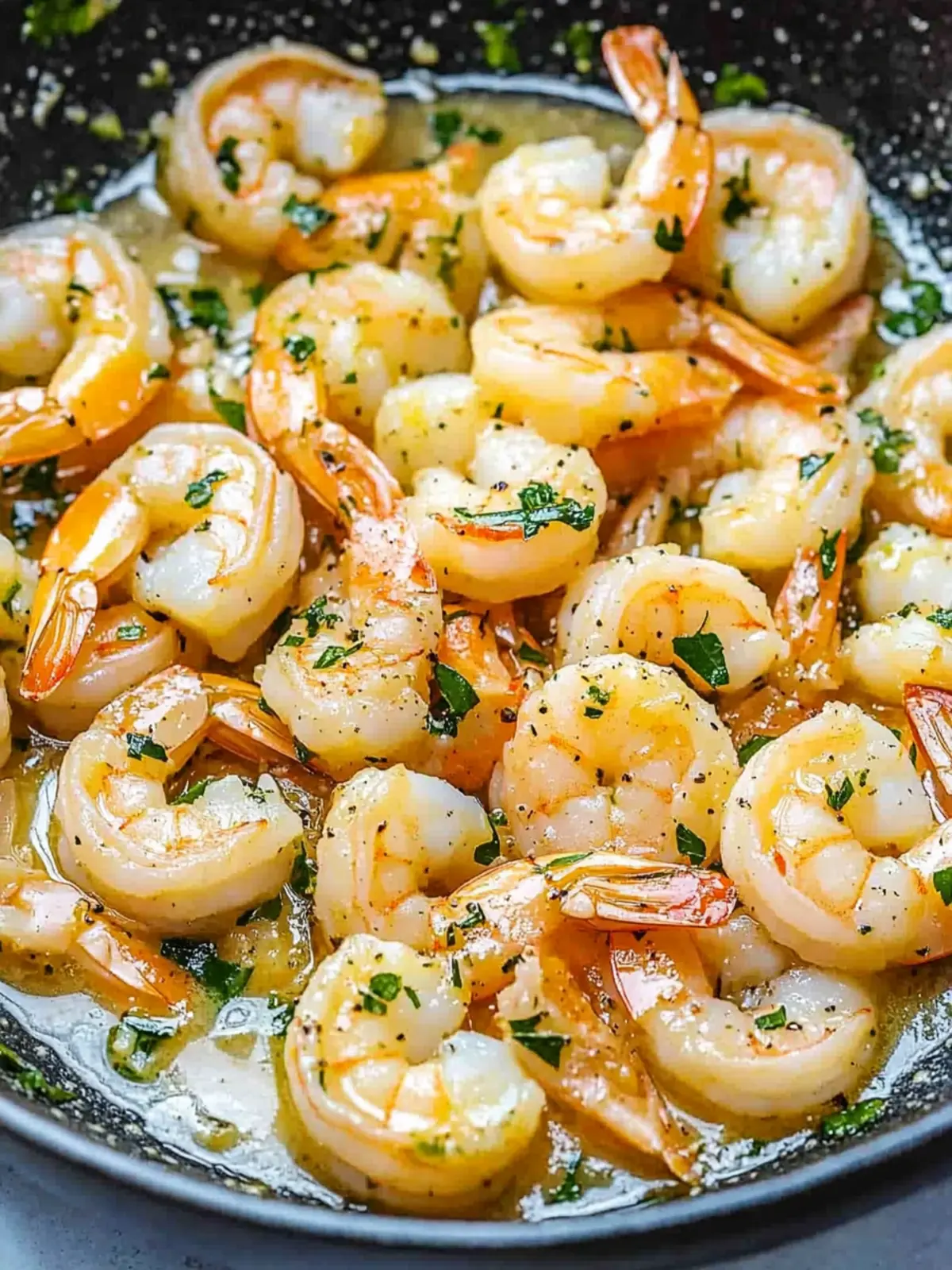 Healthy Shrimp Scampi