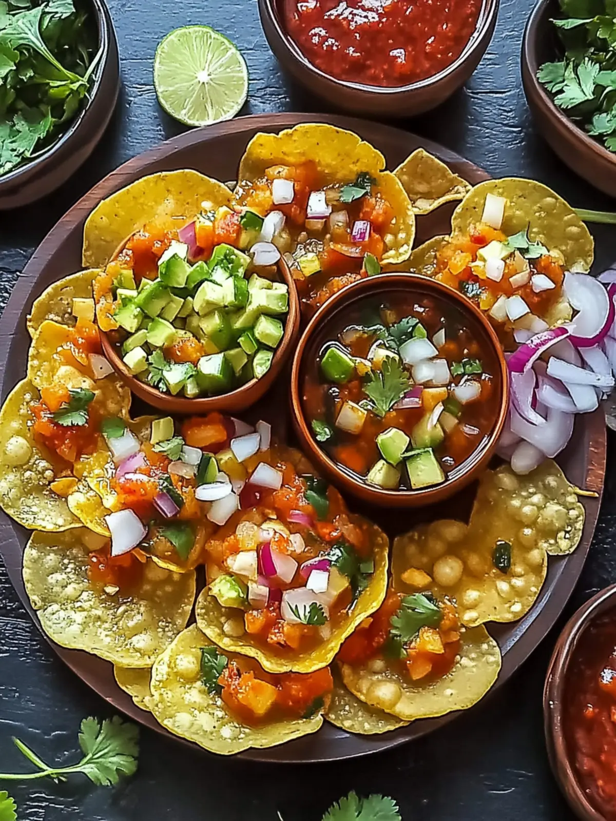Masala Papad Platter