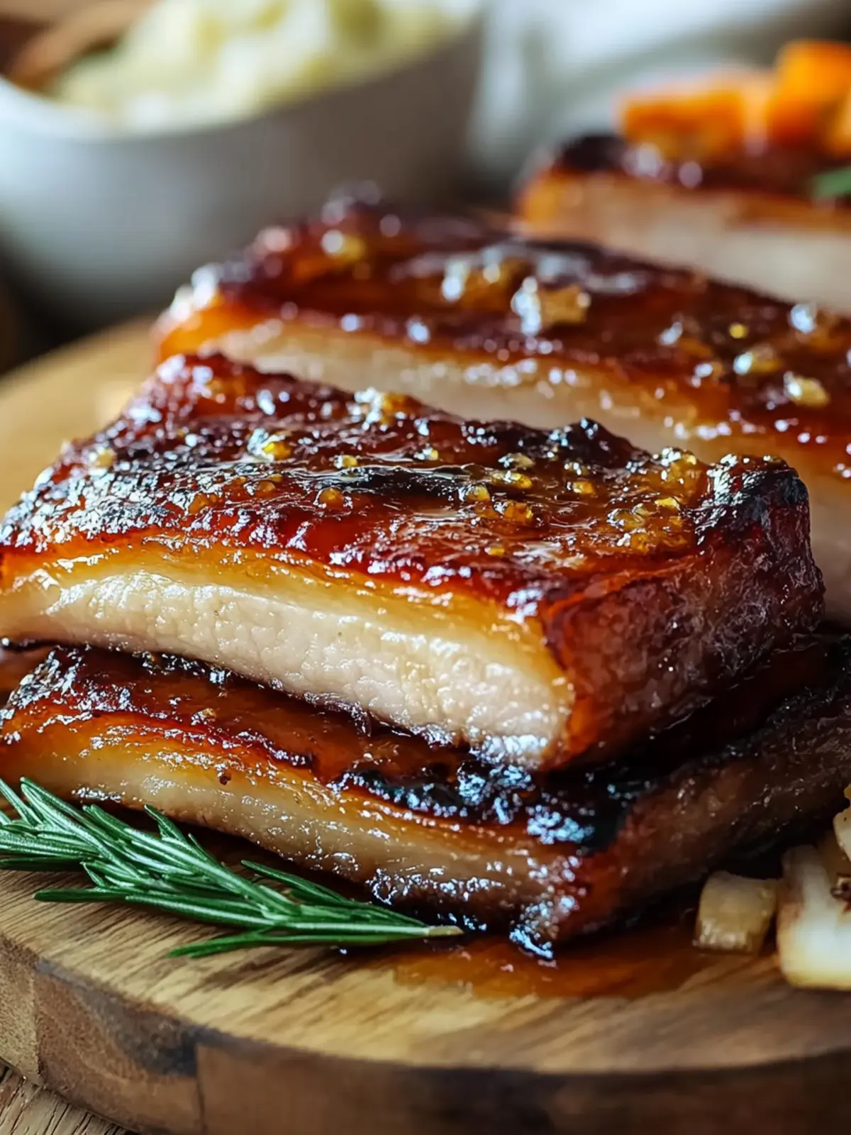 Honey Glazed Pork Belly