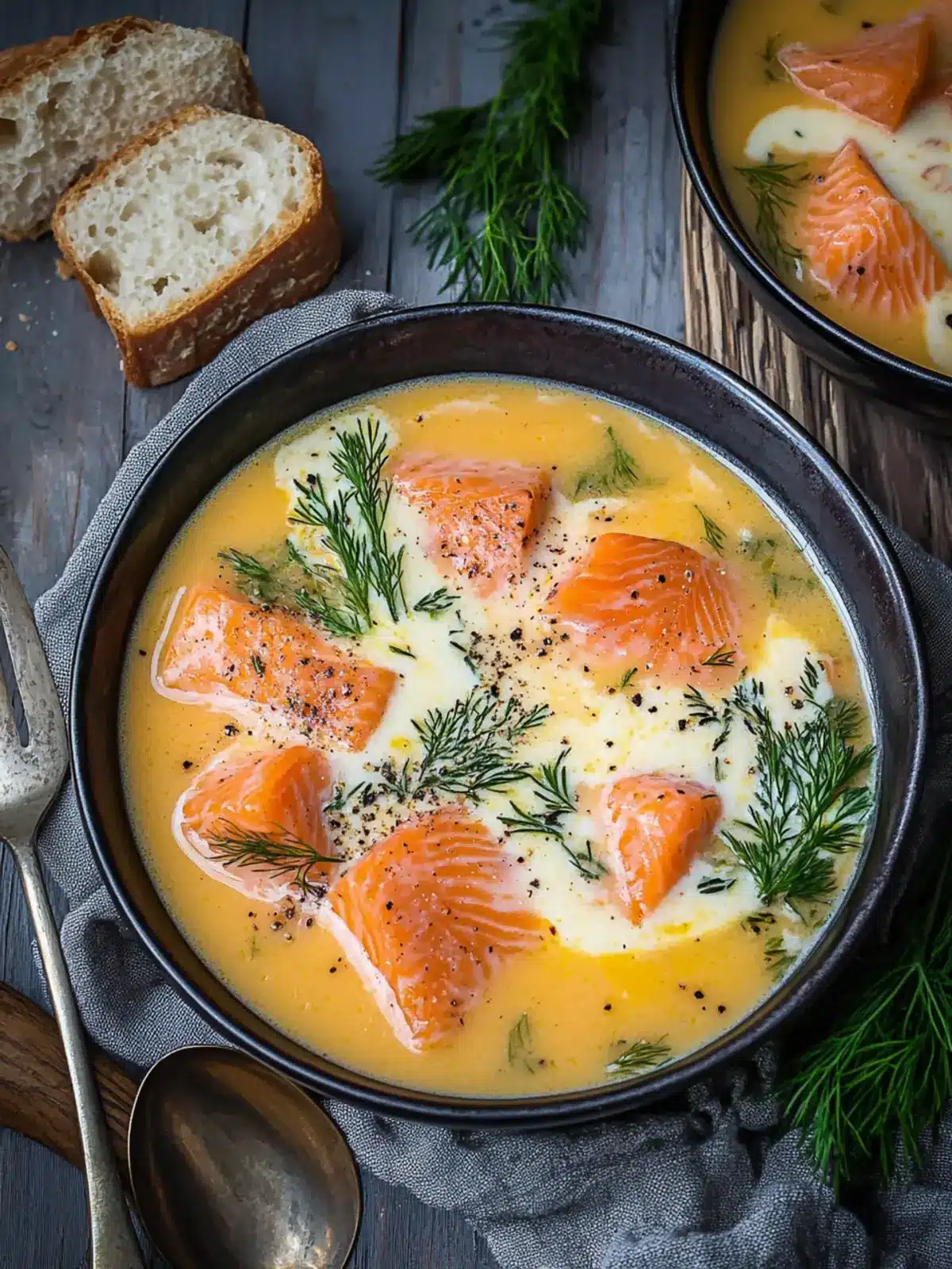 Finnish Salmon Soup