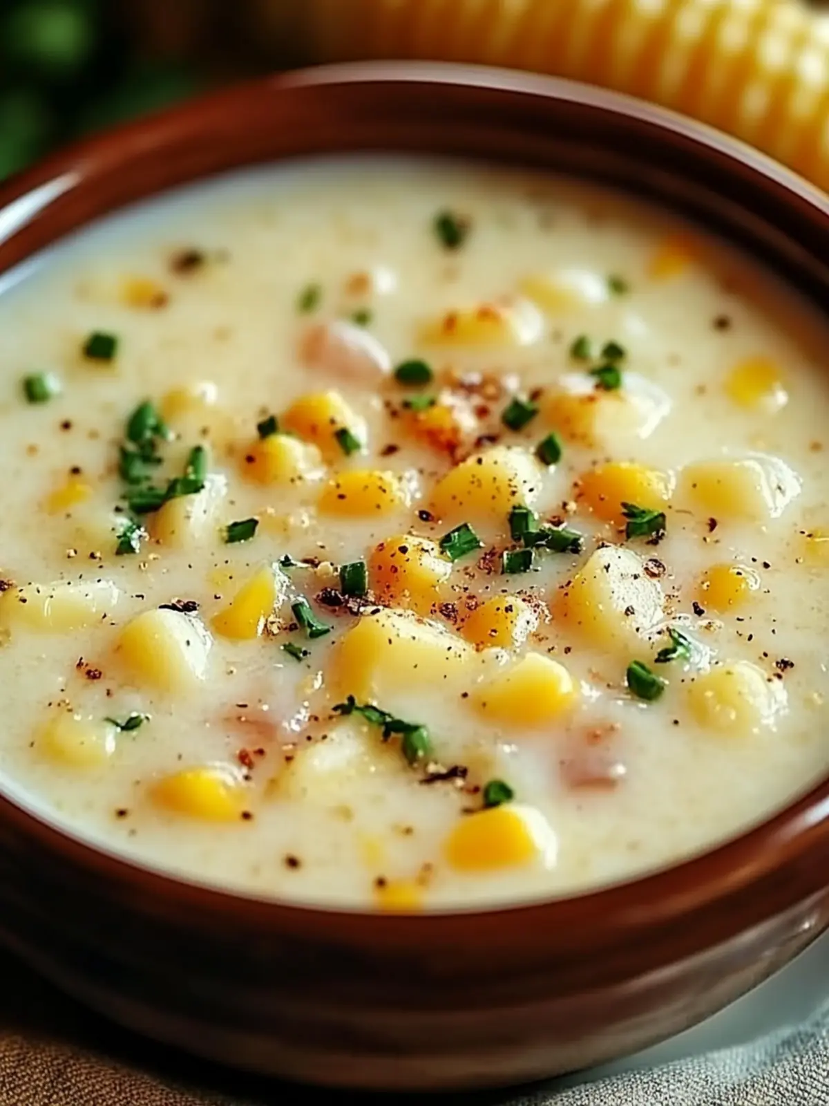 Slow Cooker Amish Corn Chowder