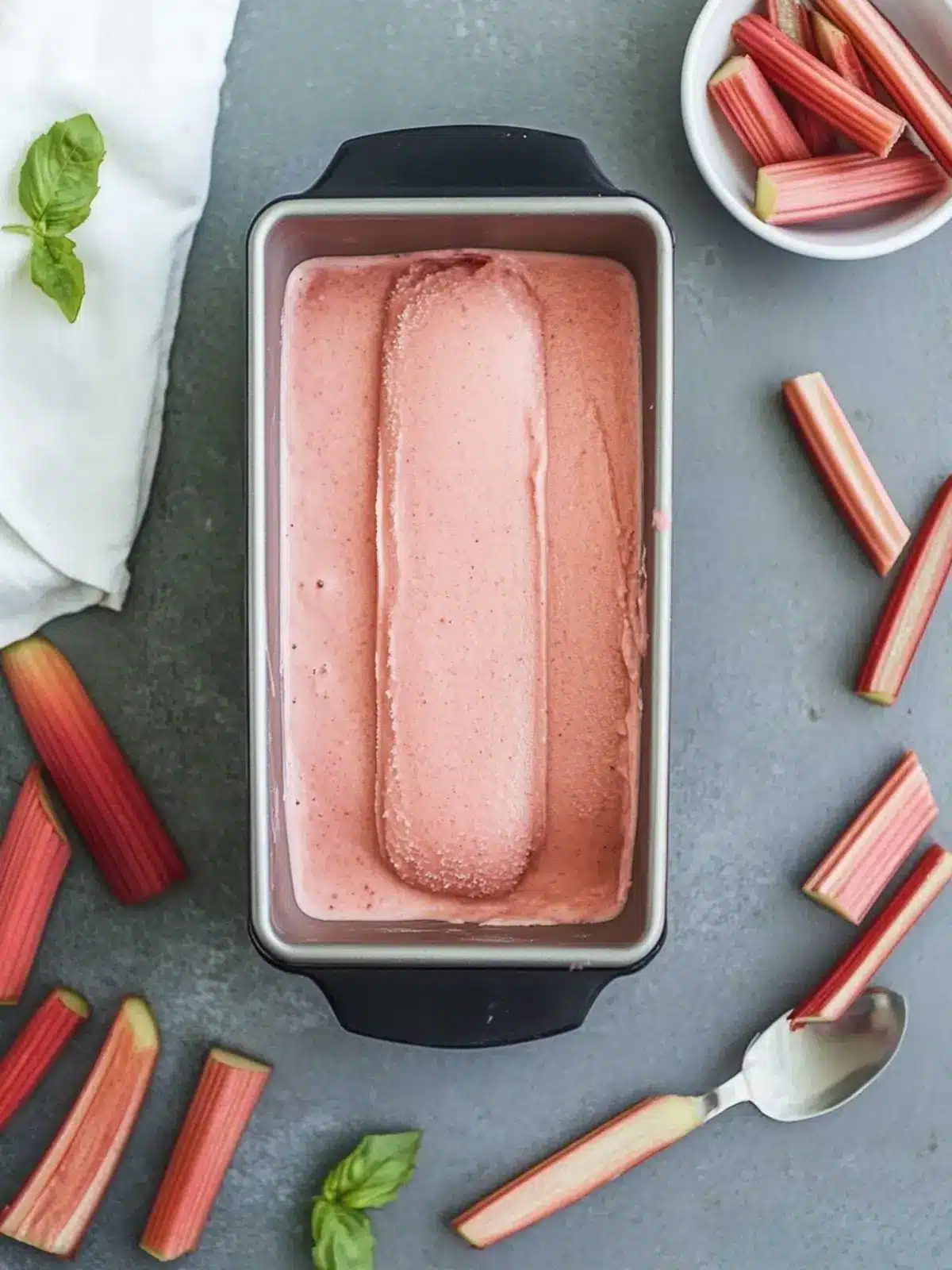Rhubarb Sorbet