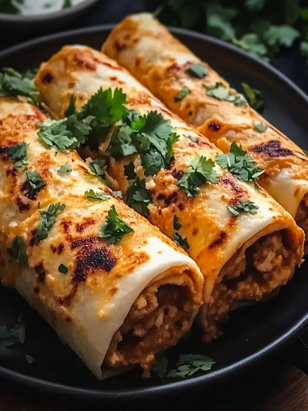 Butter Chicken Rolls