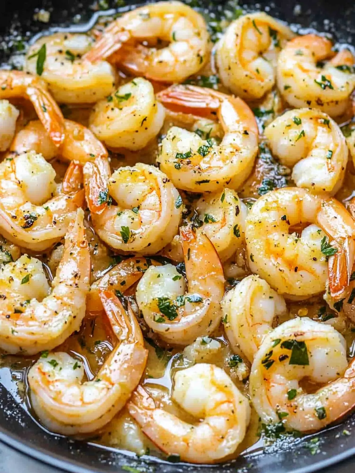 Healthy Shrimp Scampi