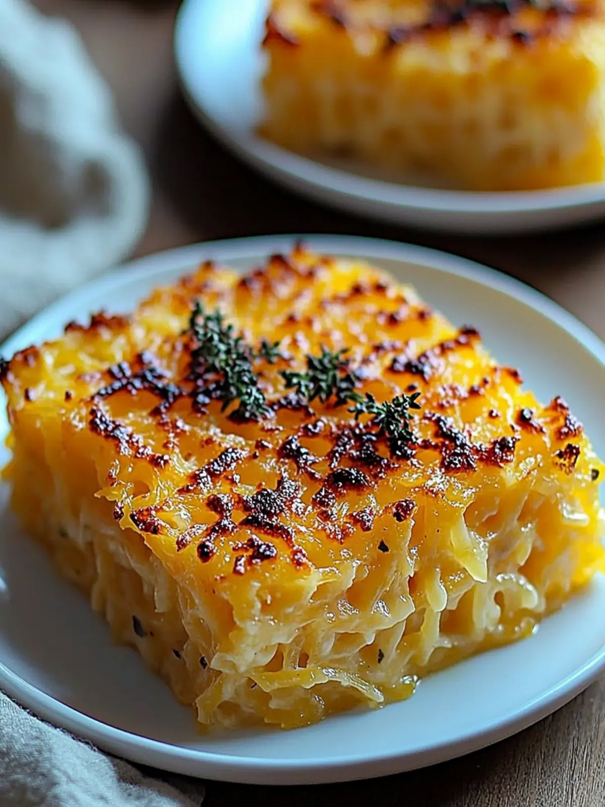 Spaghetti Squash Au Gratin