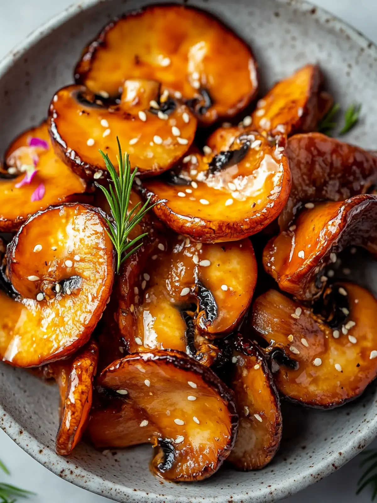 Spicy Gochujang Mushrooms