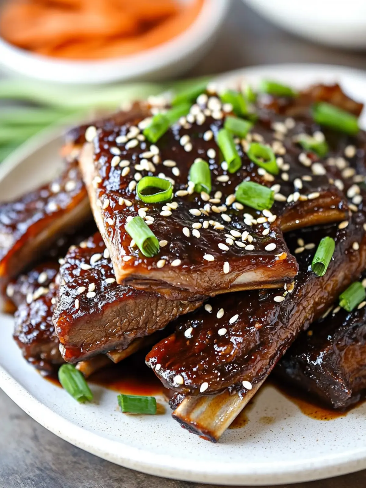 Irresistible Slow Cooker Korean Beef Short Ribs for Dinner Bliss
