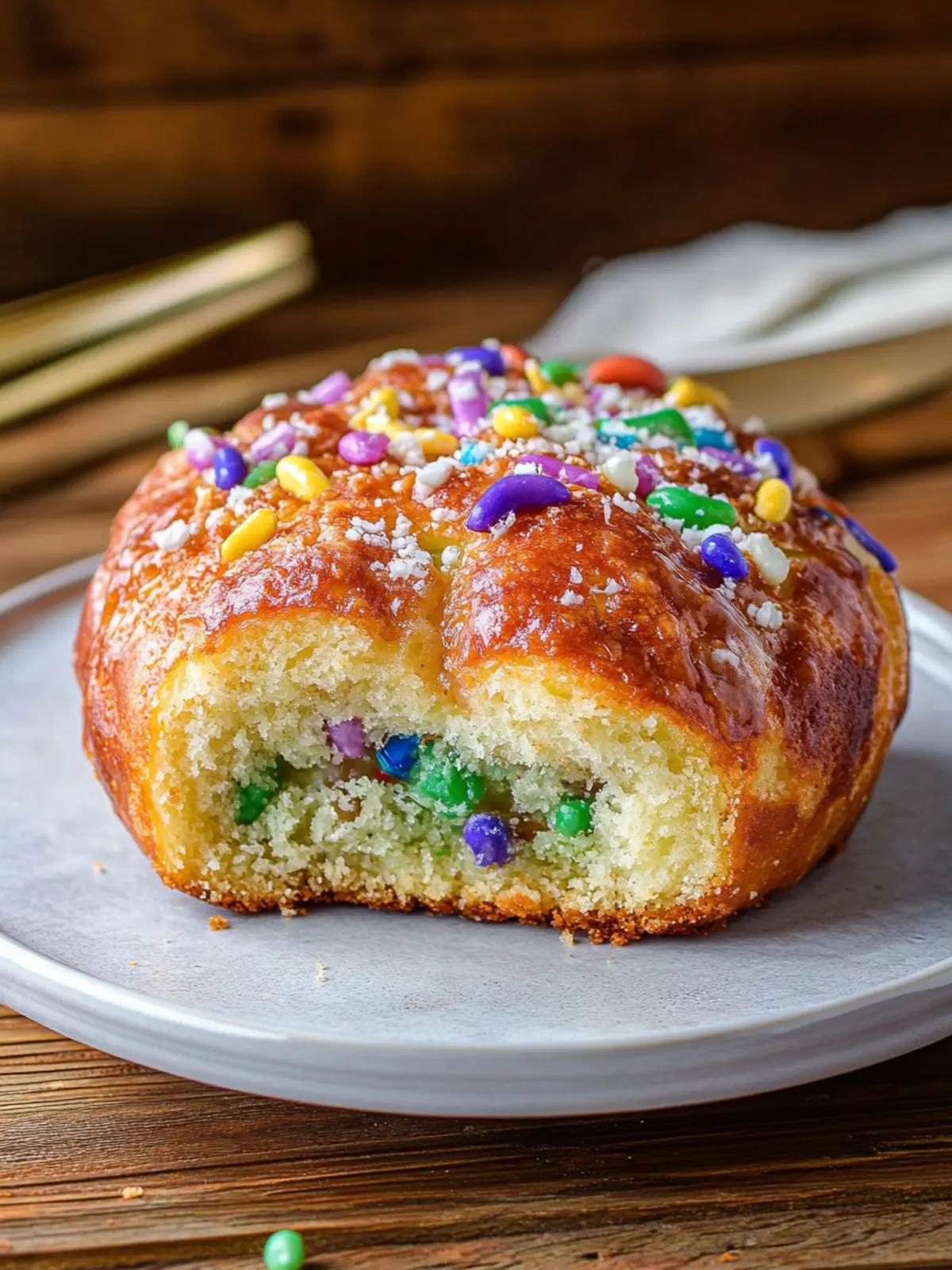 Boudin King Cake