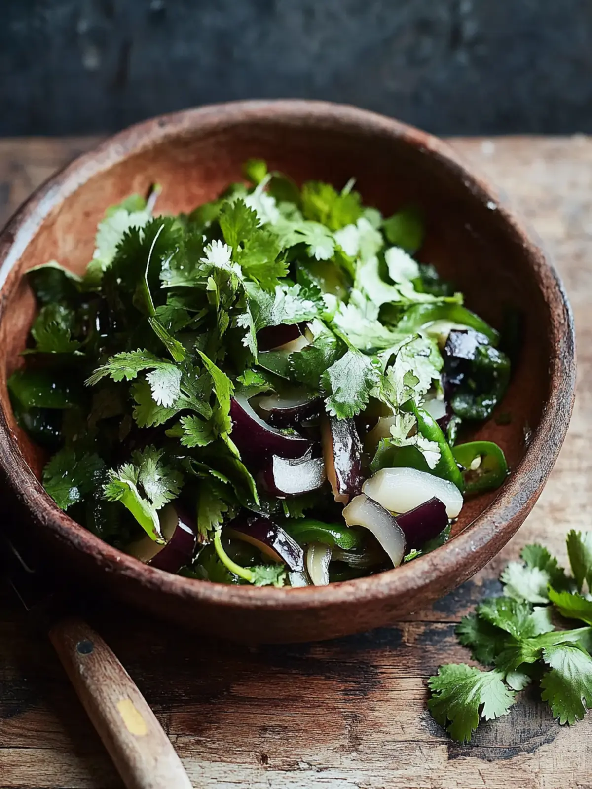 Wood Ear and Cilantro Salad