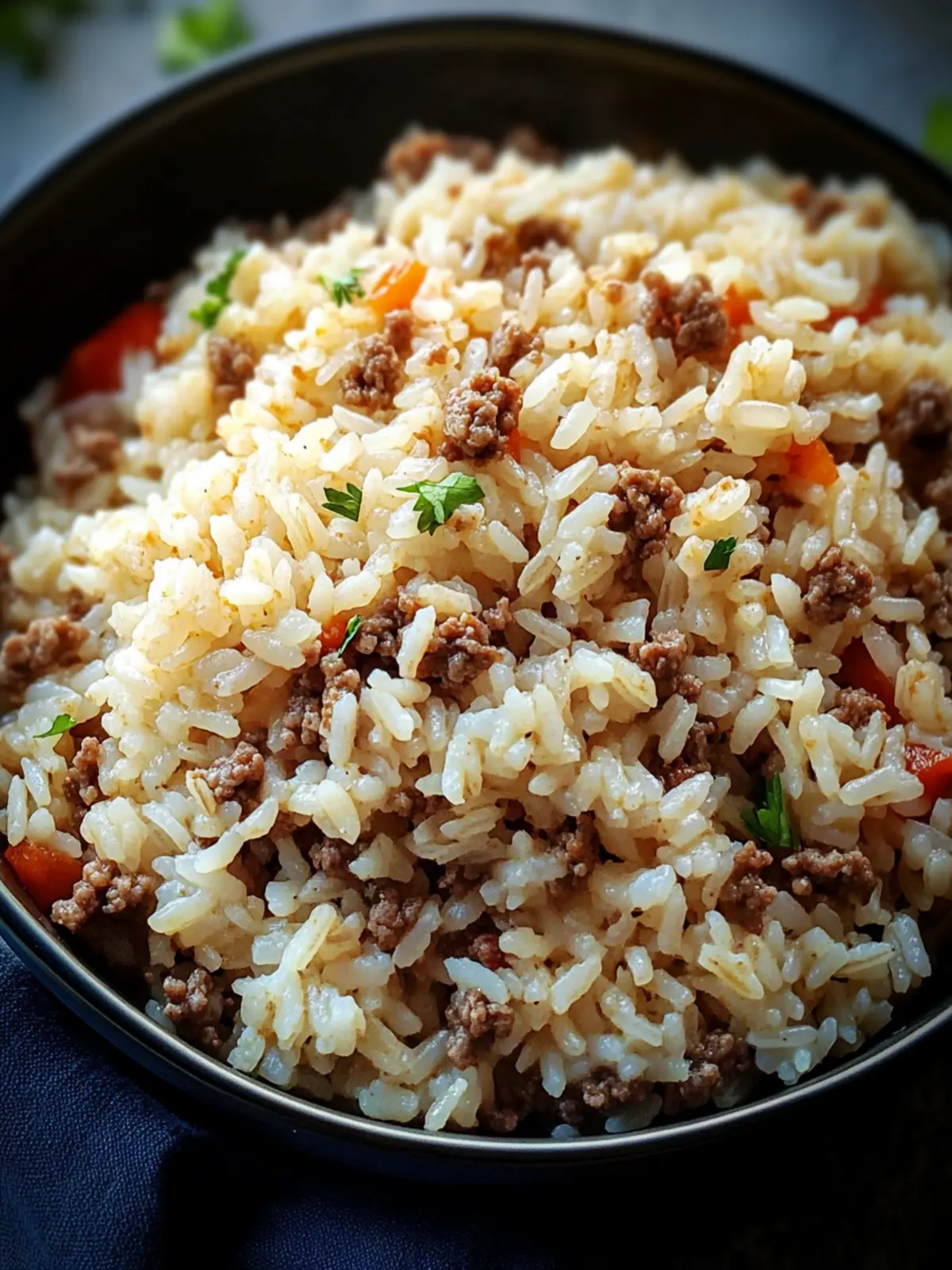 Ultimate Rice and Ground Beef: A Delicious One-Pan Meal