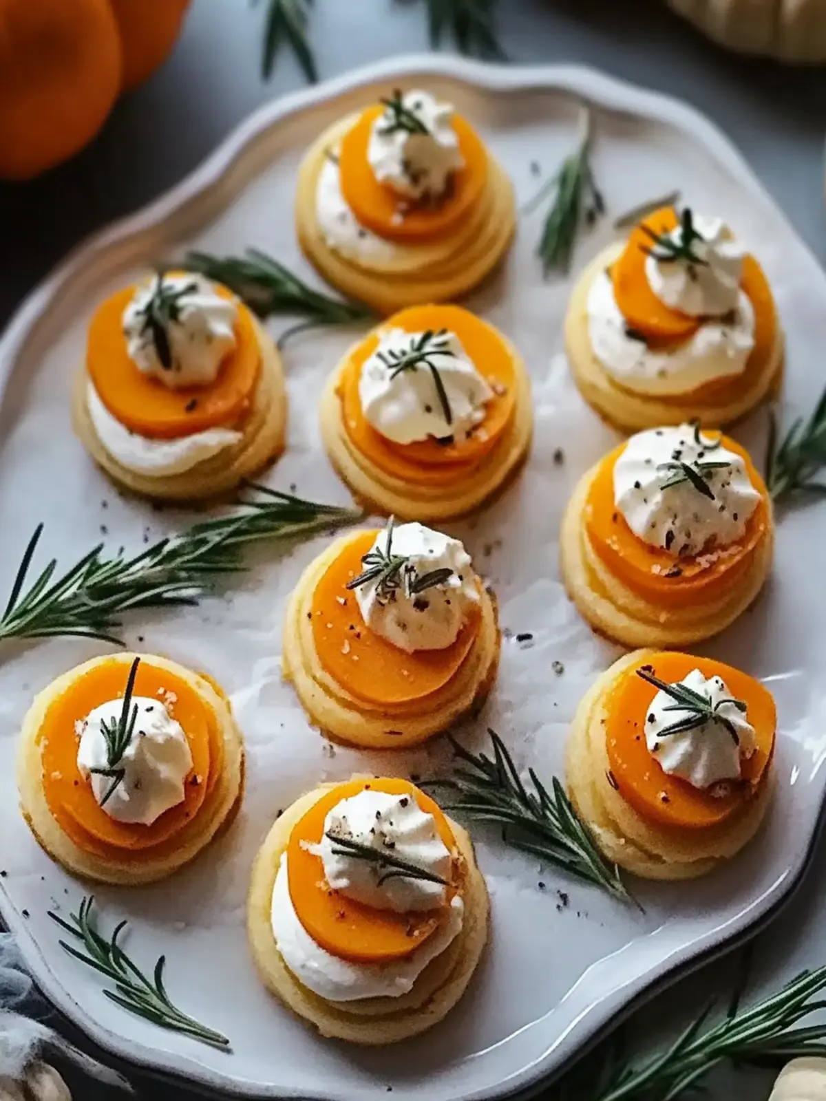 Rosemary Pumpkin Bites