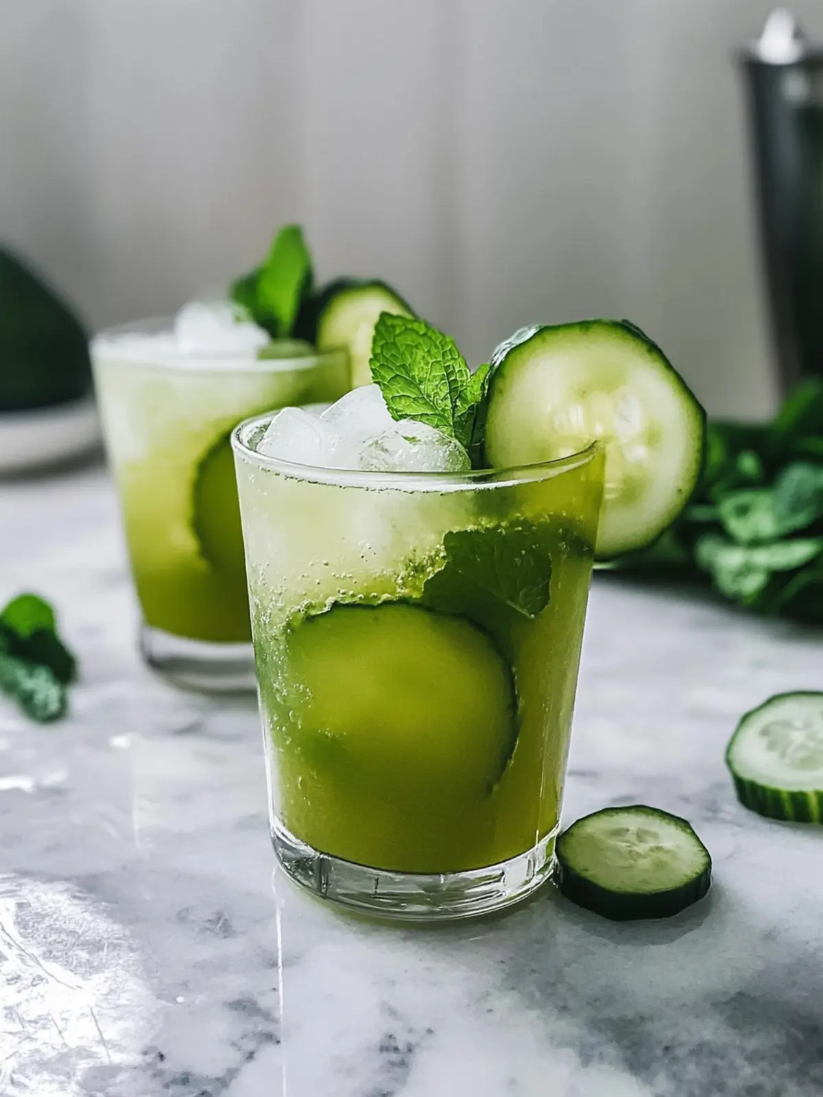 Cucumber Mint Mocktail