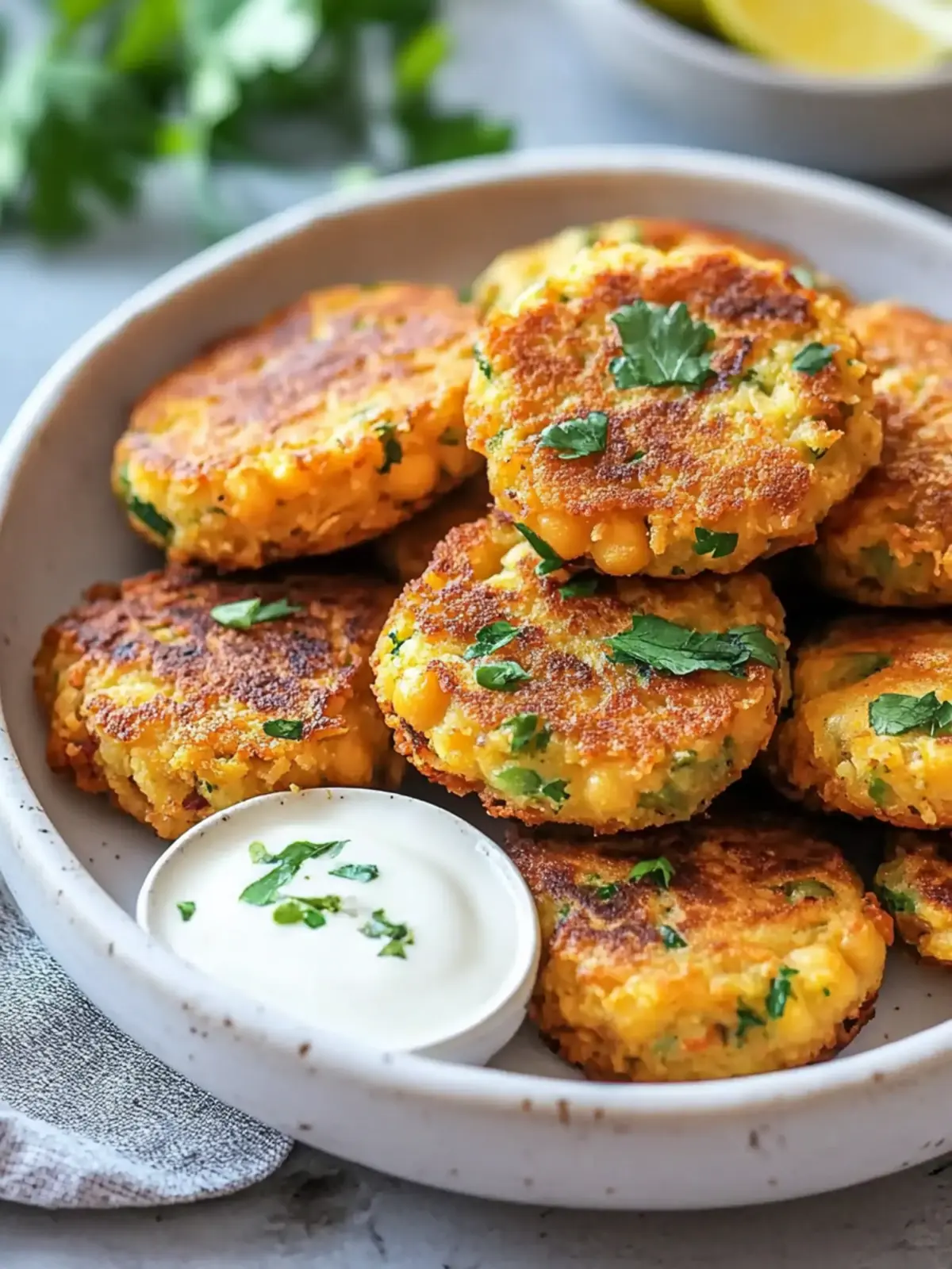 Chickpea Fritters