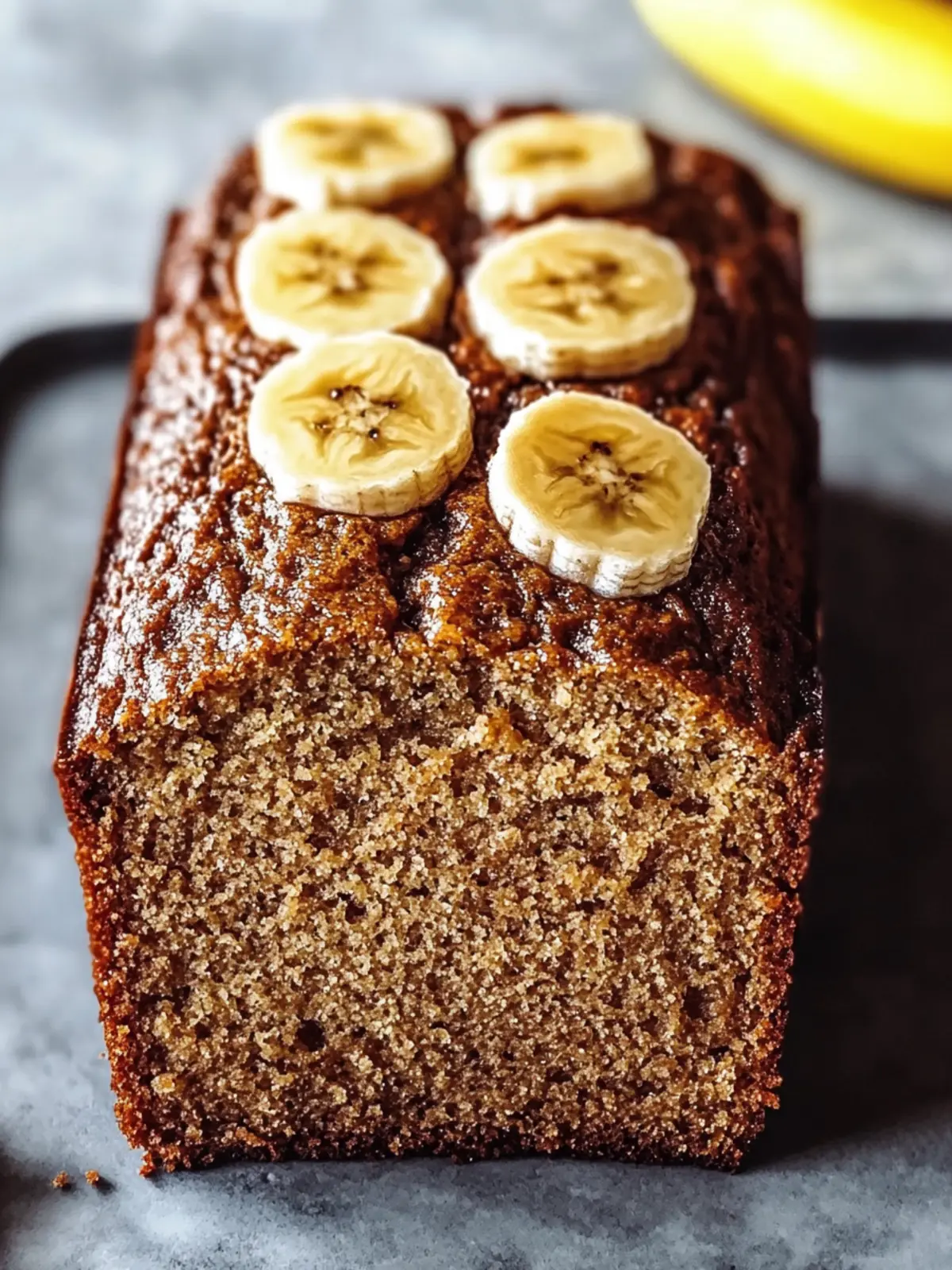 Moist Gingerbread Banana Bread