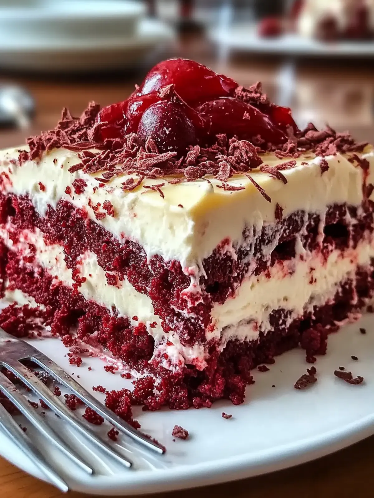 Red Velvet Dessert Lasagna