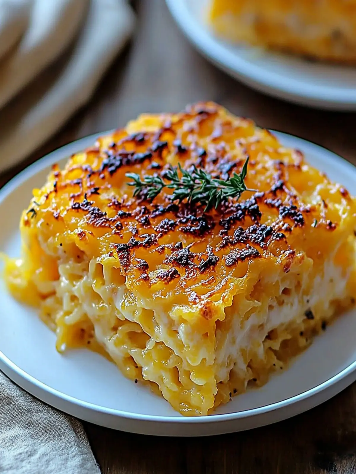 Spaghetti Squash Au Gratin