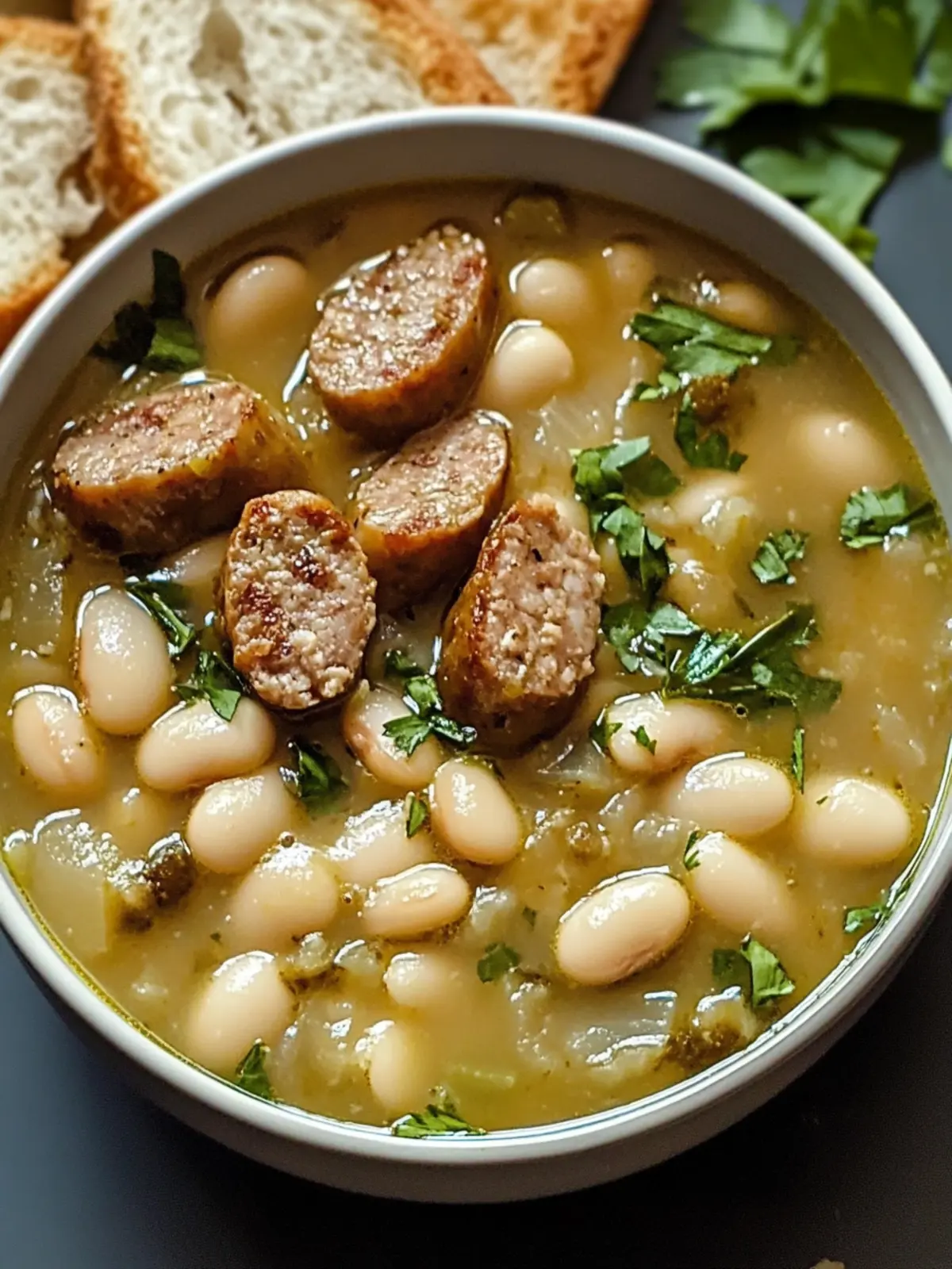 Sausage and White Bean Soup