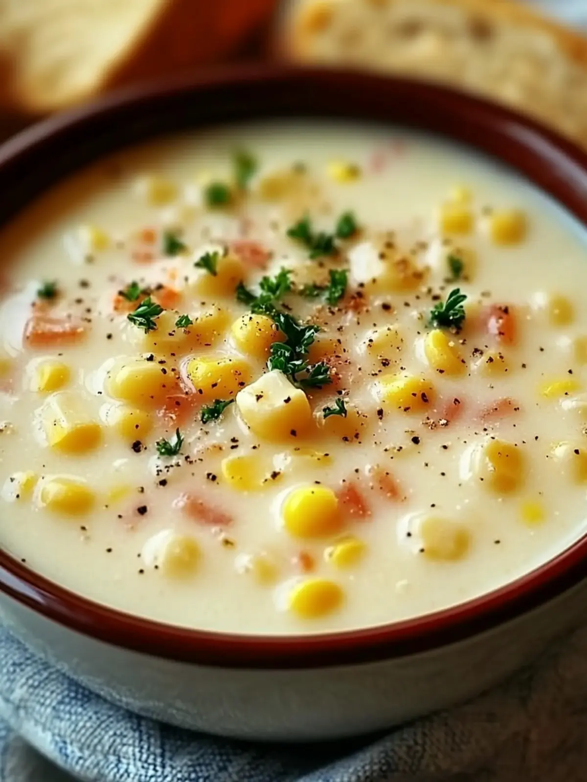Slow Cooker Amish Corn Chowder