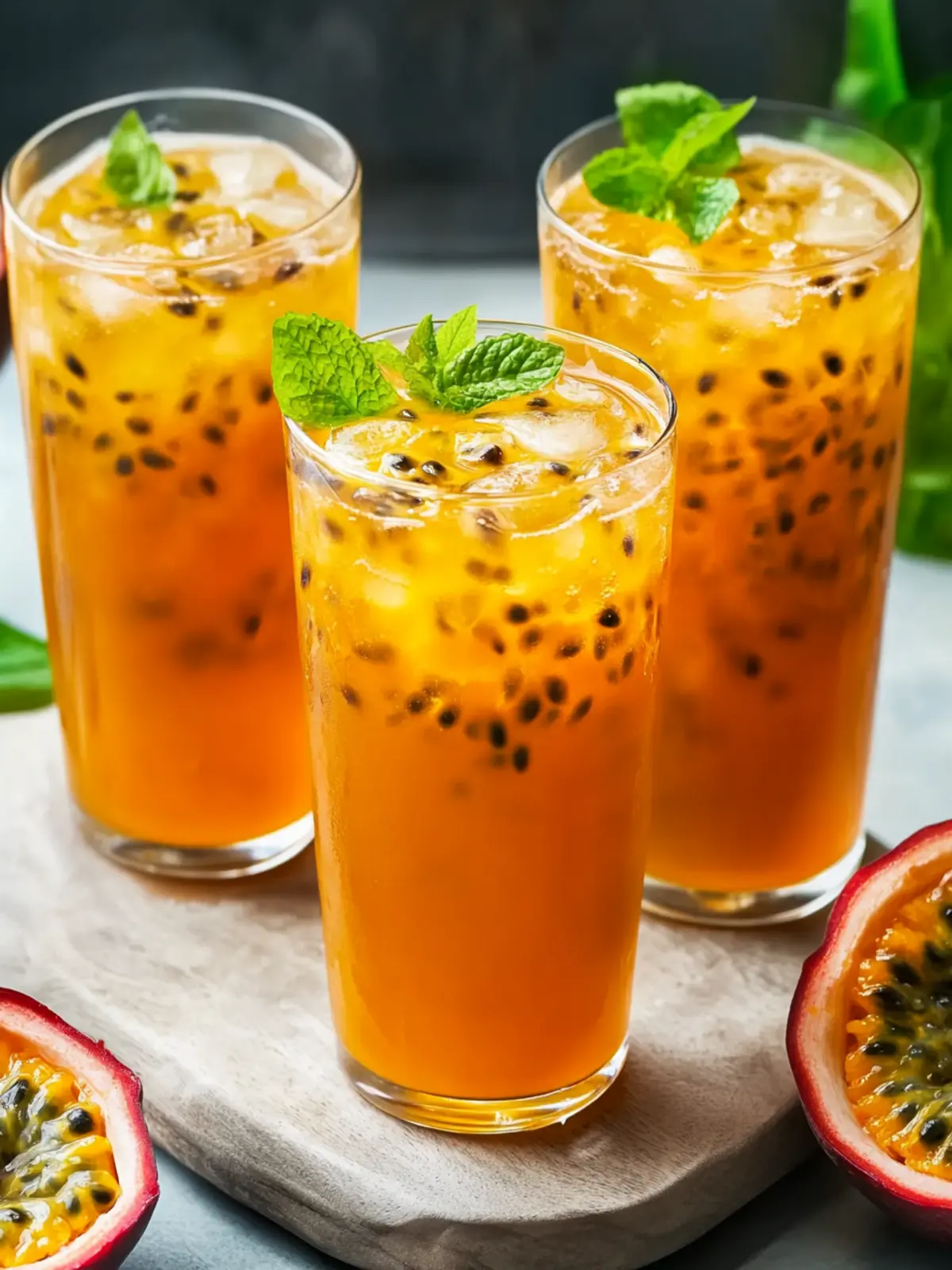 Passion Fruit Iced Tea