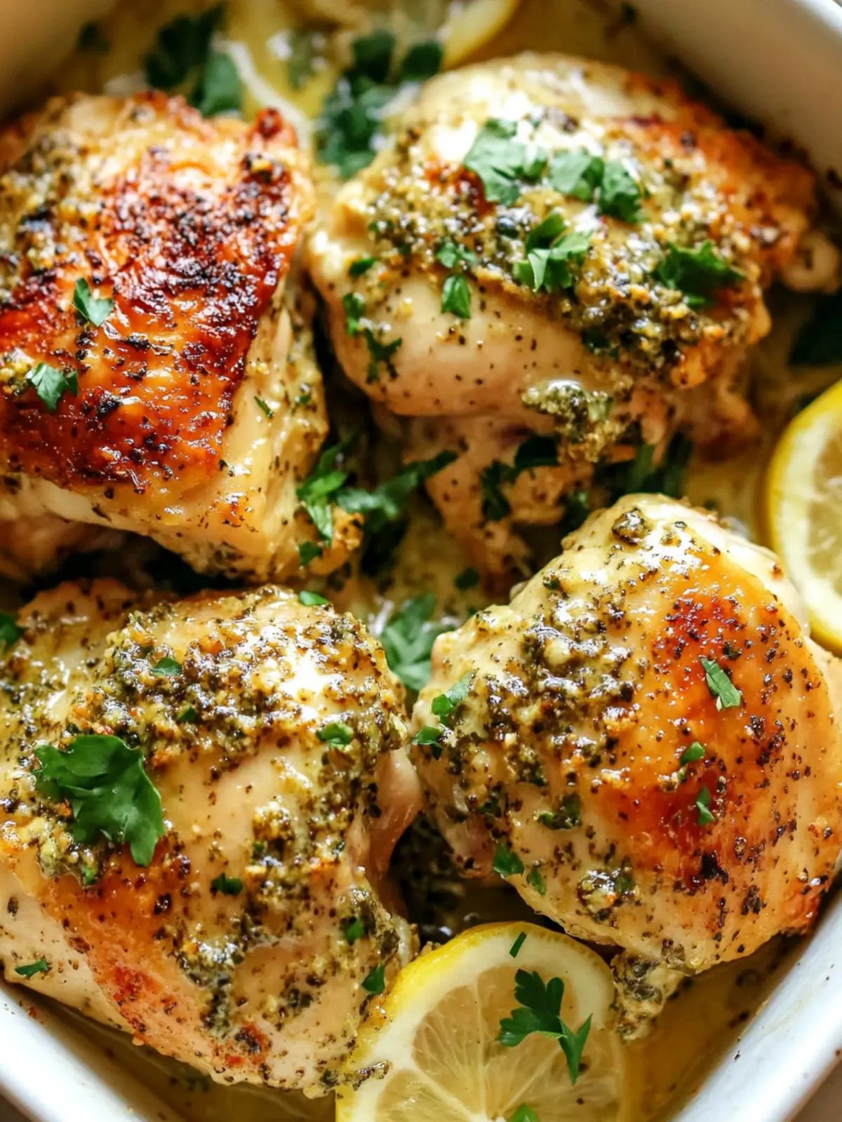 Baked Za'atar Chicken Thighs with Tahini
