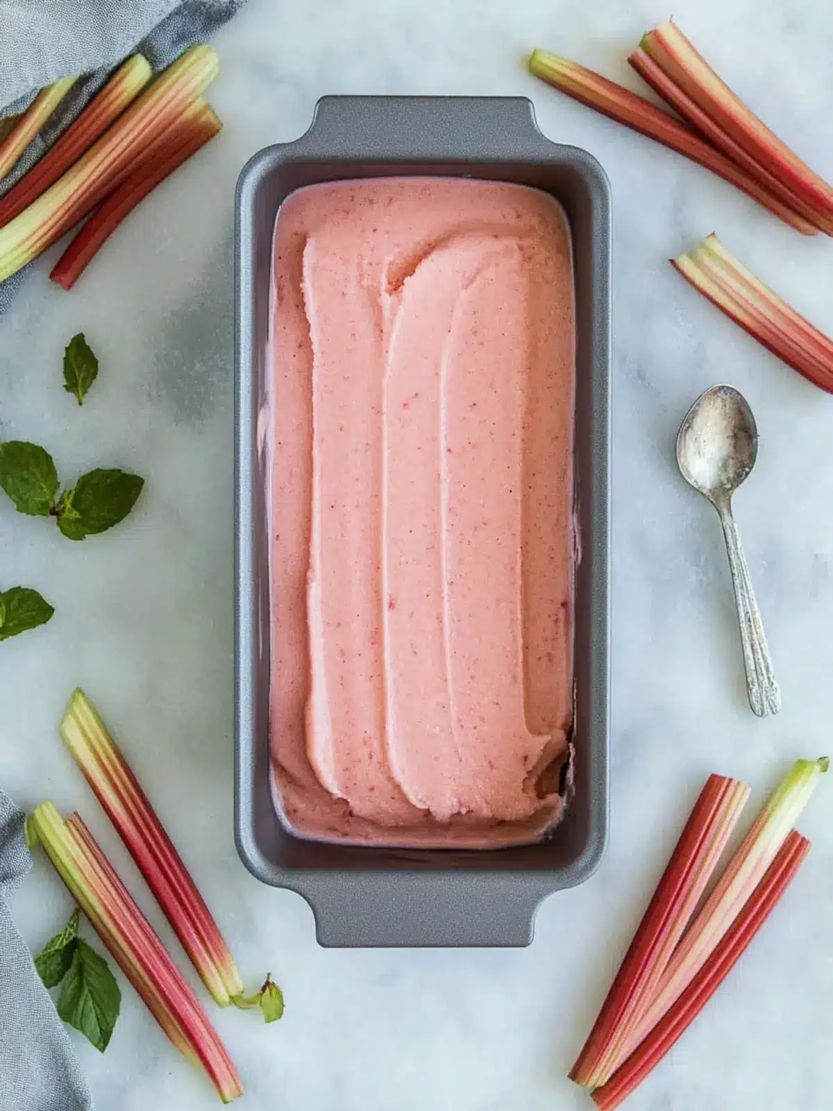 Rhubarb Sorbet