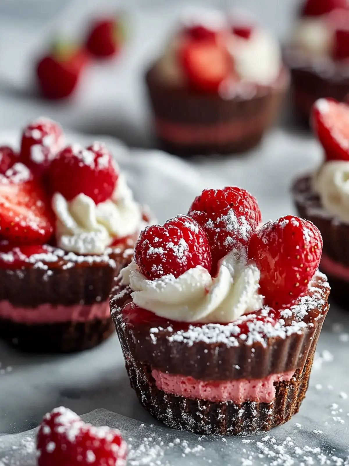 Mini Valentine Desserts